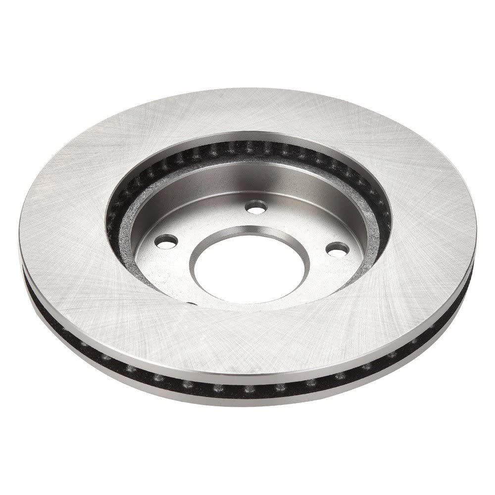 Trq Front Brake Rotors Set Vented Compatible With 2001-2005 Chrysler Sebring Dodge Stratus Mitsubishi Eclipse 2000-2012 Galant 2