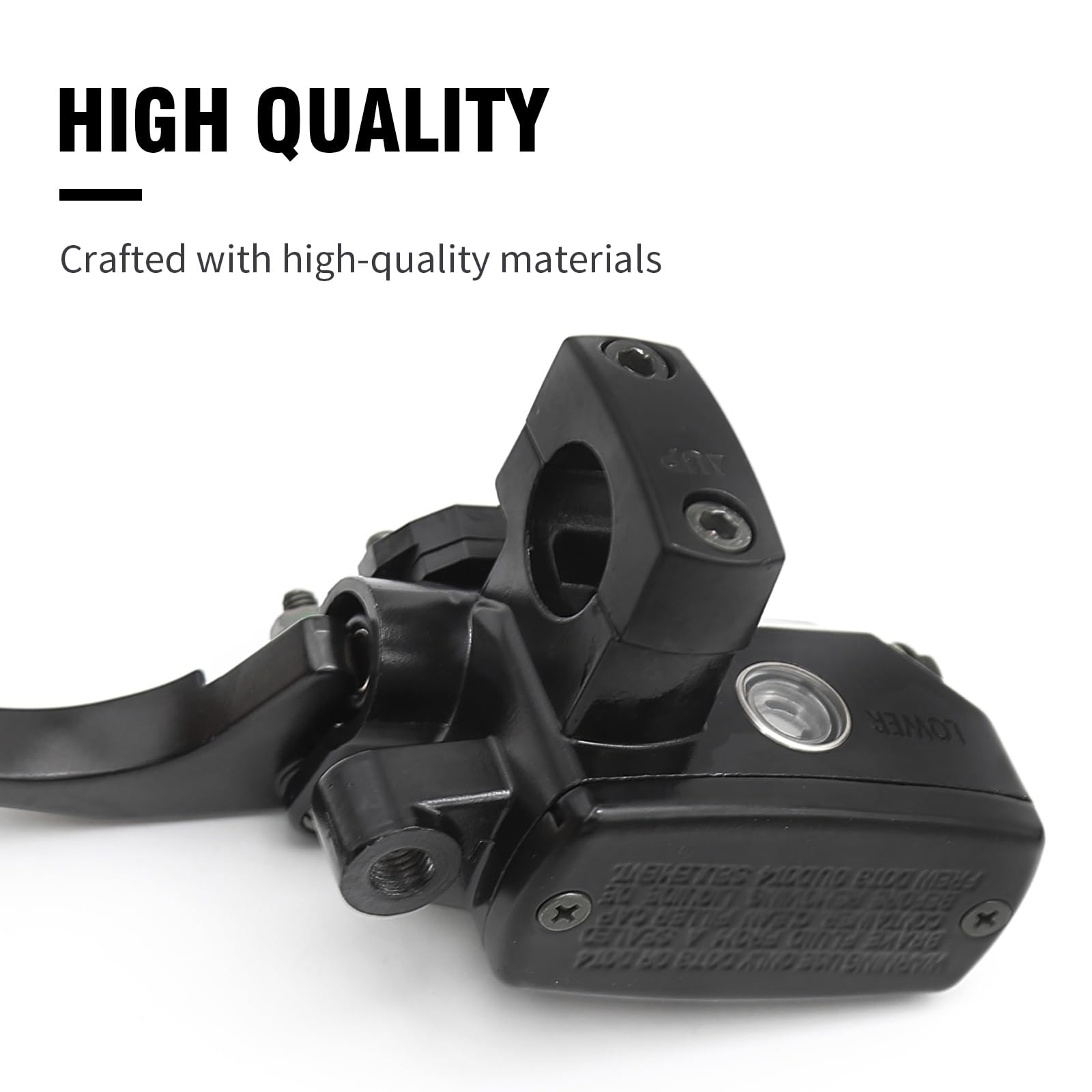 Hoypeyfiy Left & Right Brake Master Cylinder Clutch Lever 1'' 25Mm Replacement For Honda Magna Shadow Spirit Suzuki Intruder Yamaha Vstar Kawasaki Vulcan