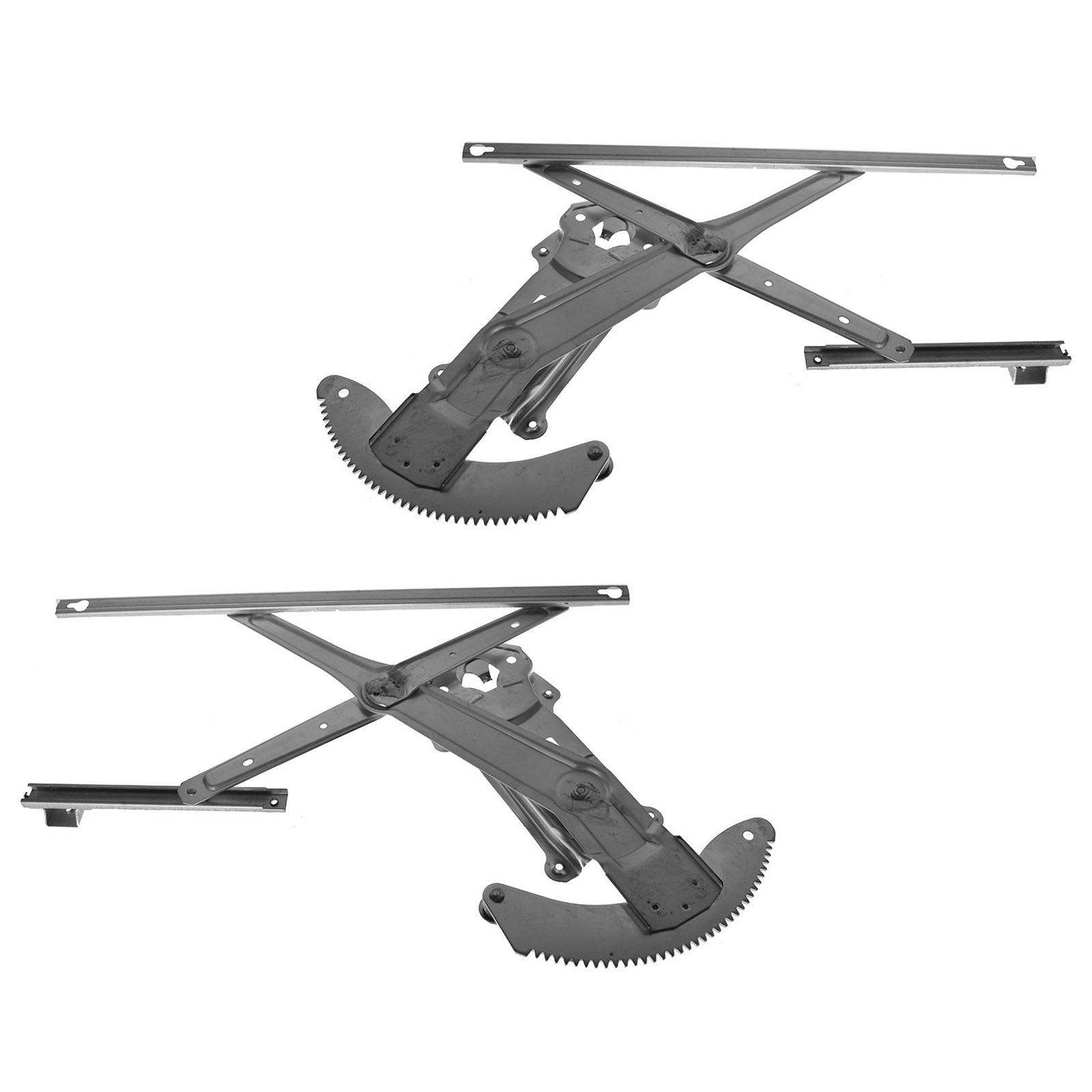 Trq Front Power Window Regulator Set Compatible With 1997-2004 Dodge Dakota