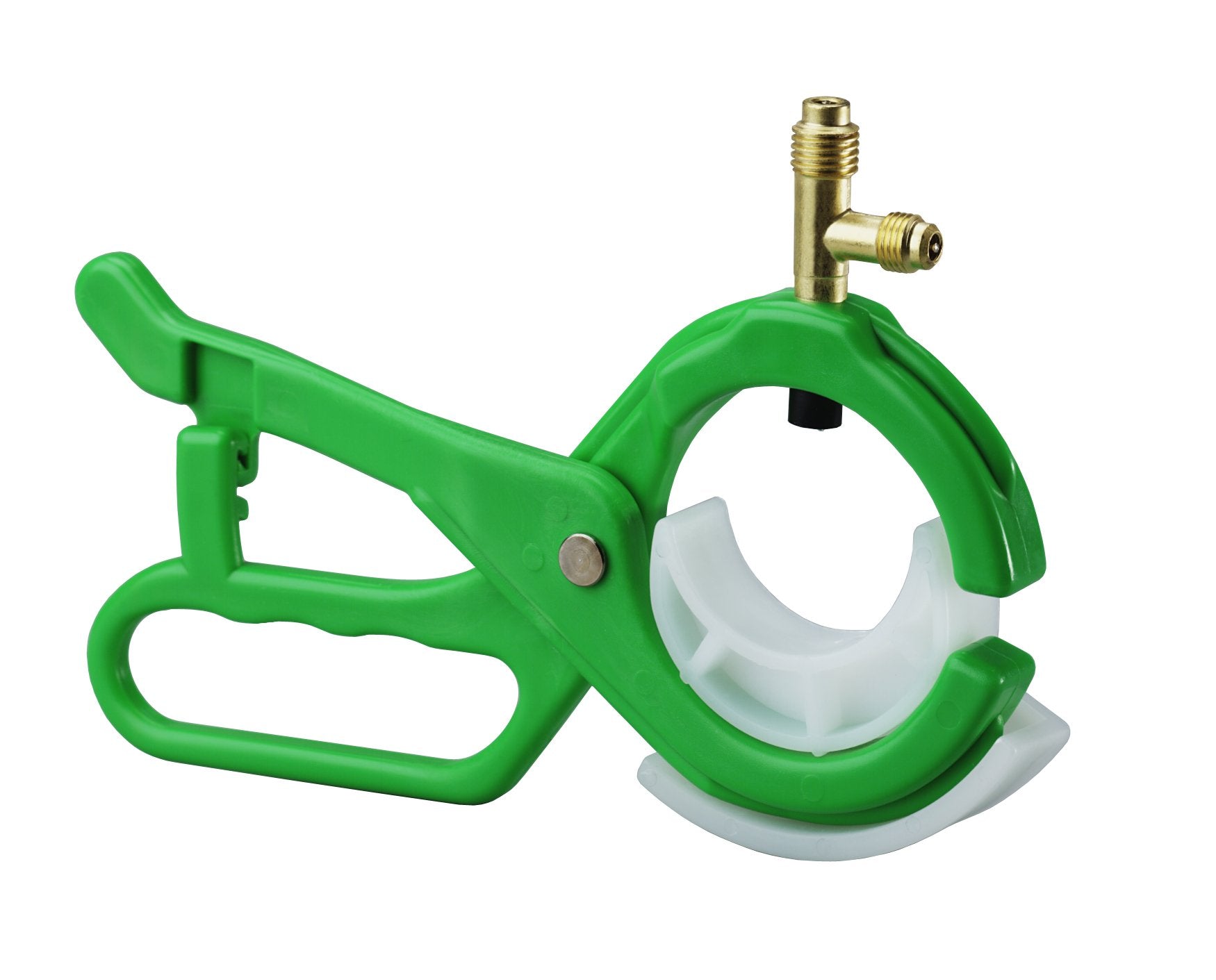 Mastercool 85530 3-in-1 Side Mount Can Tap Valve, Green