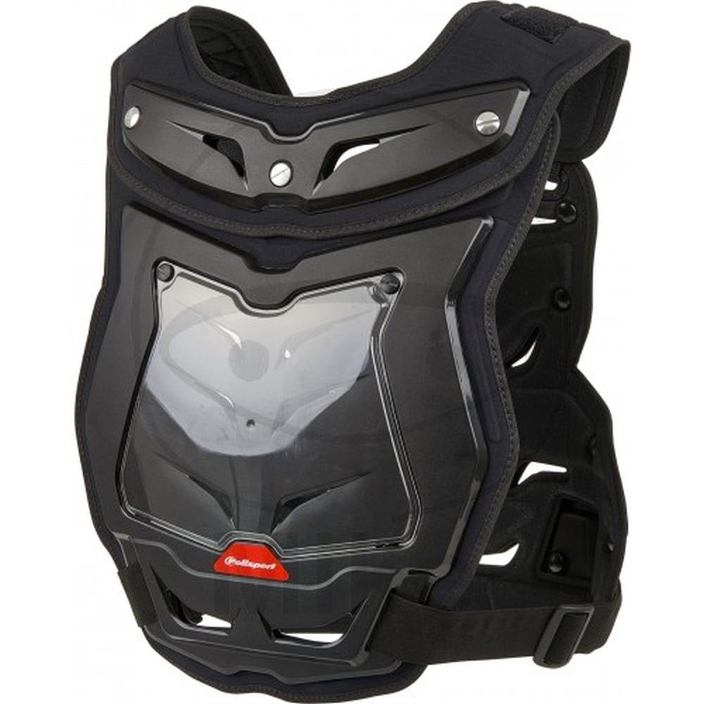 Polisport Phantom Lite - Chest Protector For Adult (Black)