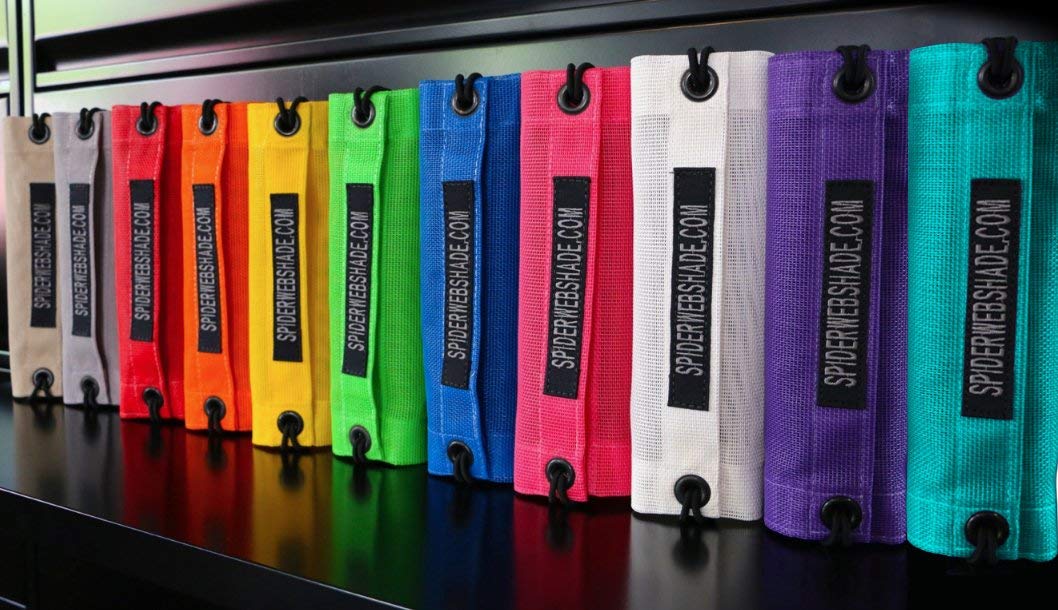 Spiderwebshade Mesh 2 Piece Front And Rear Sun Shade Top Compatible With Jeep Wrangler Jl 4 Door 2018 Until Current Made In The