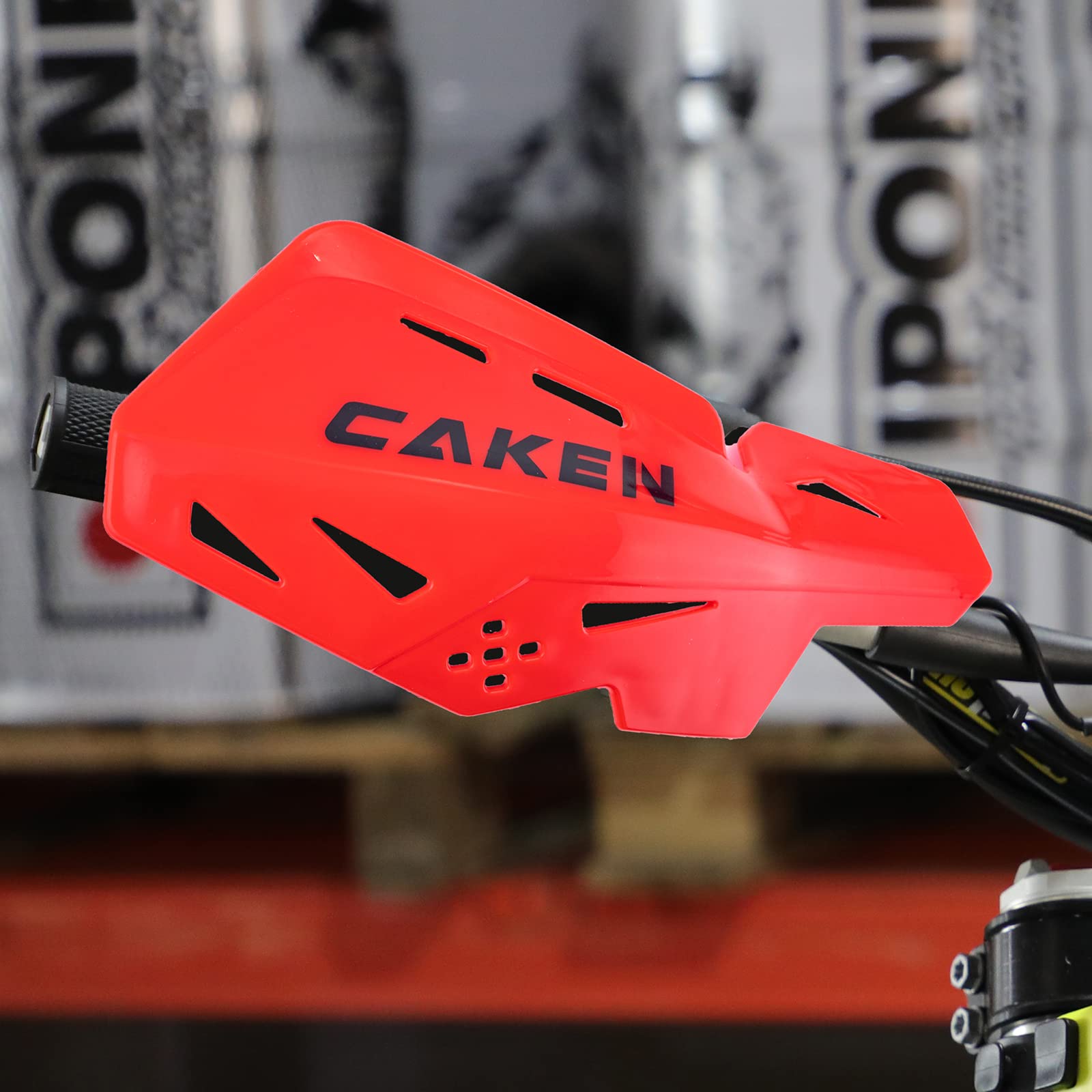 Pro Caken Universal 7/8'' 22Mm And 1 1/8'' 28Mm Handle Bar Hand Guards Cnc Bracket For Dirt Bike Motocross Atv Scooter For Crf K