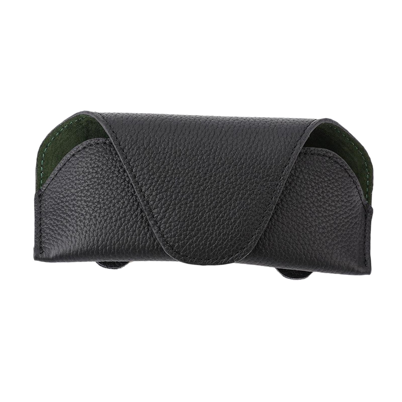 SECRET DESIRE Auto Sun Visor Organizer Durable Truck Visor Storage Pouch Holder PU Leather Black