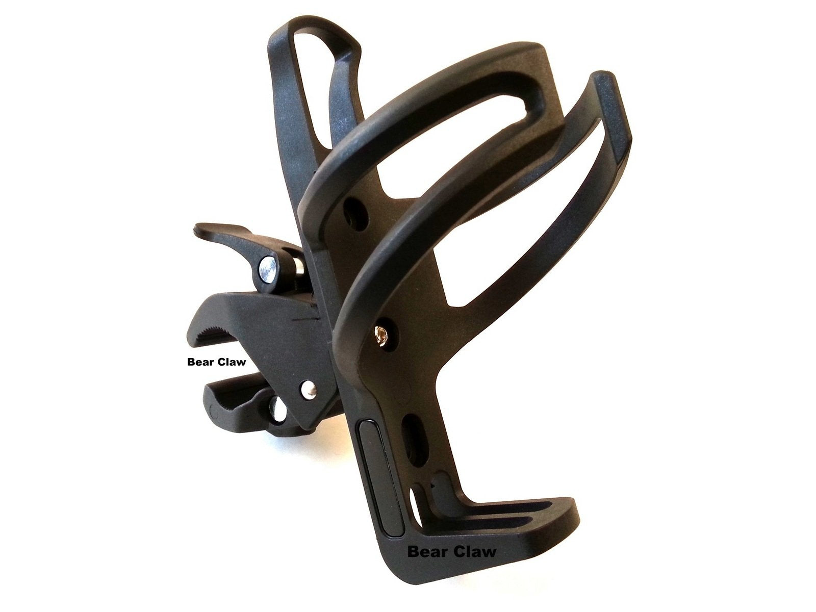 Can Am Spyder Passenger Grab Rail Cup Holder - Satin Black Model - Not For Handlebar Mount - Bear Claw #6214Caa