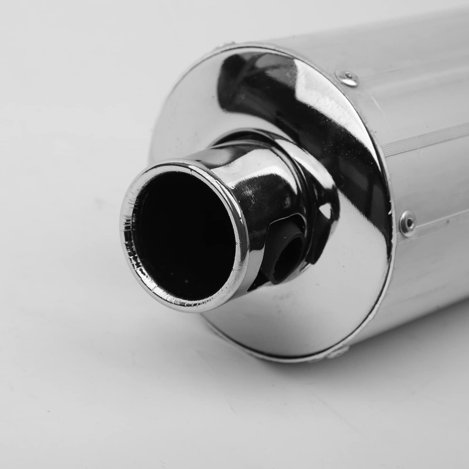 Minho Motorcycle Exhaust Muffler Silencer Pipe Fit For Chinese Gy6 Scooter Mopeds Jonway 125Cc 150Cc