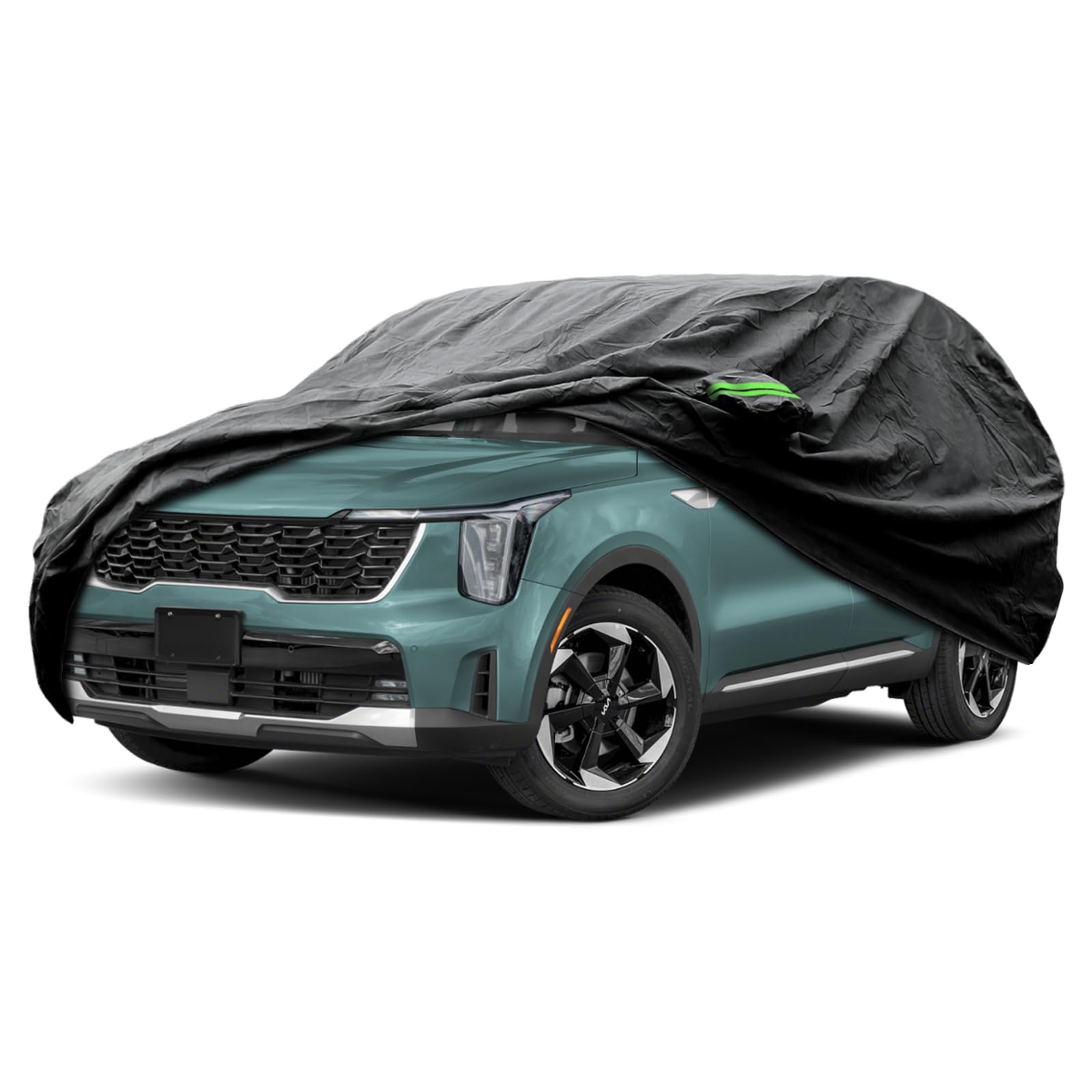 Proadsy 2025 Upgrade Car Cover Custom Fit For Kia Sorento 2021-2024 2025, Waterproof All Weather For Automobiles, Full Exterior