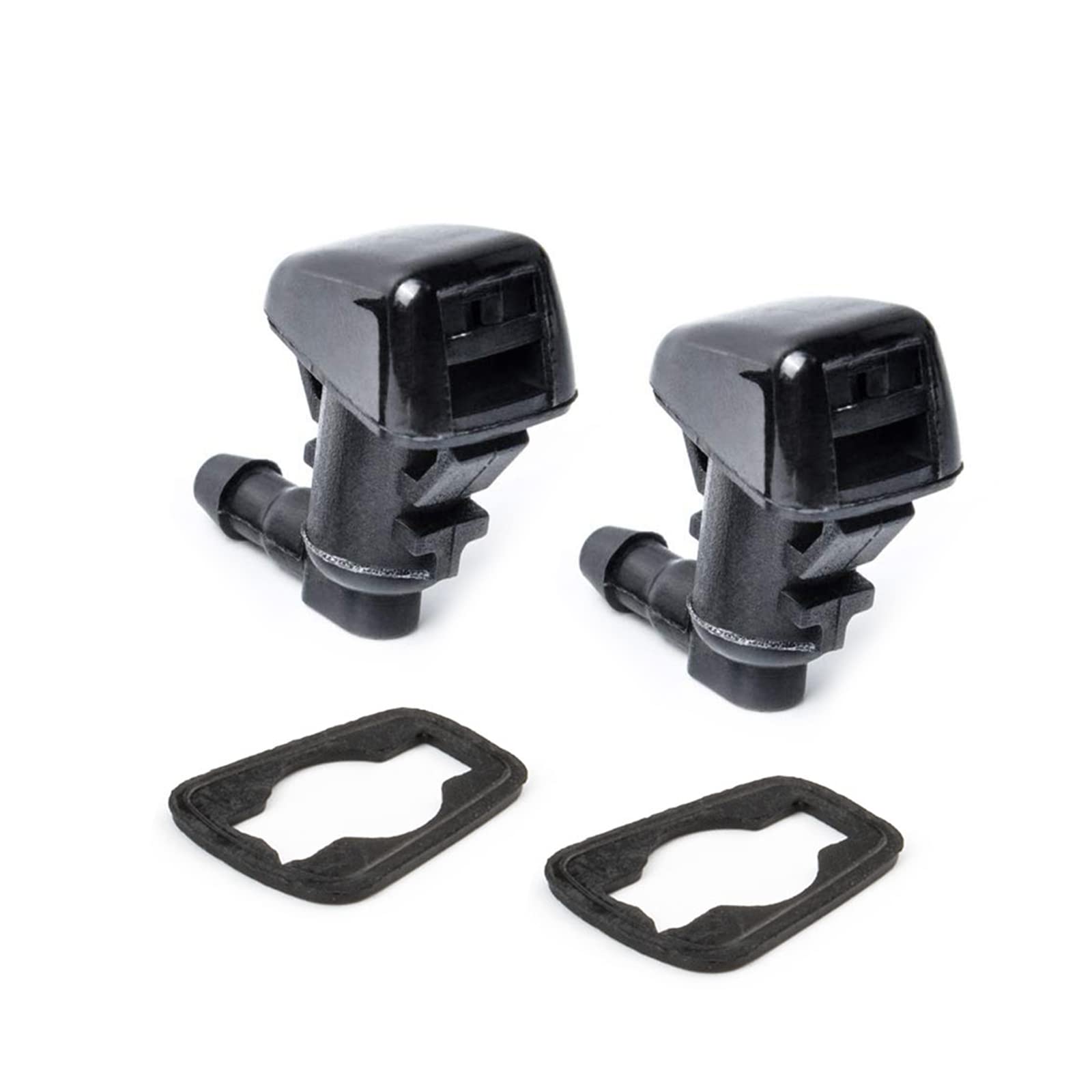 Front Windshield Washer Nozzle Kit Fit For 05-16 Jeep Grand Cherokee, 05-13 Chevy Malibu, 05-10 Pontiac G6, 07-10 Saturn Aura Re