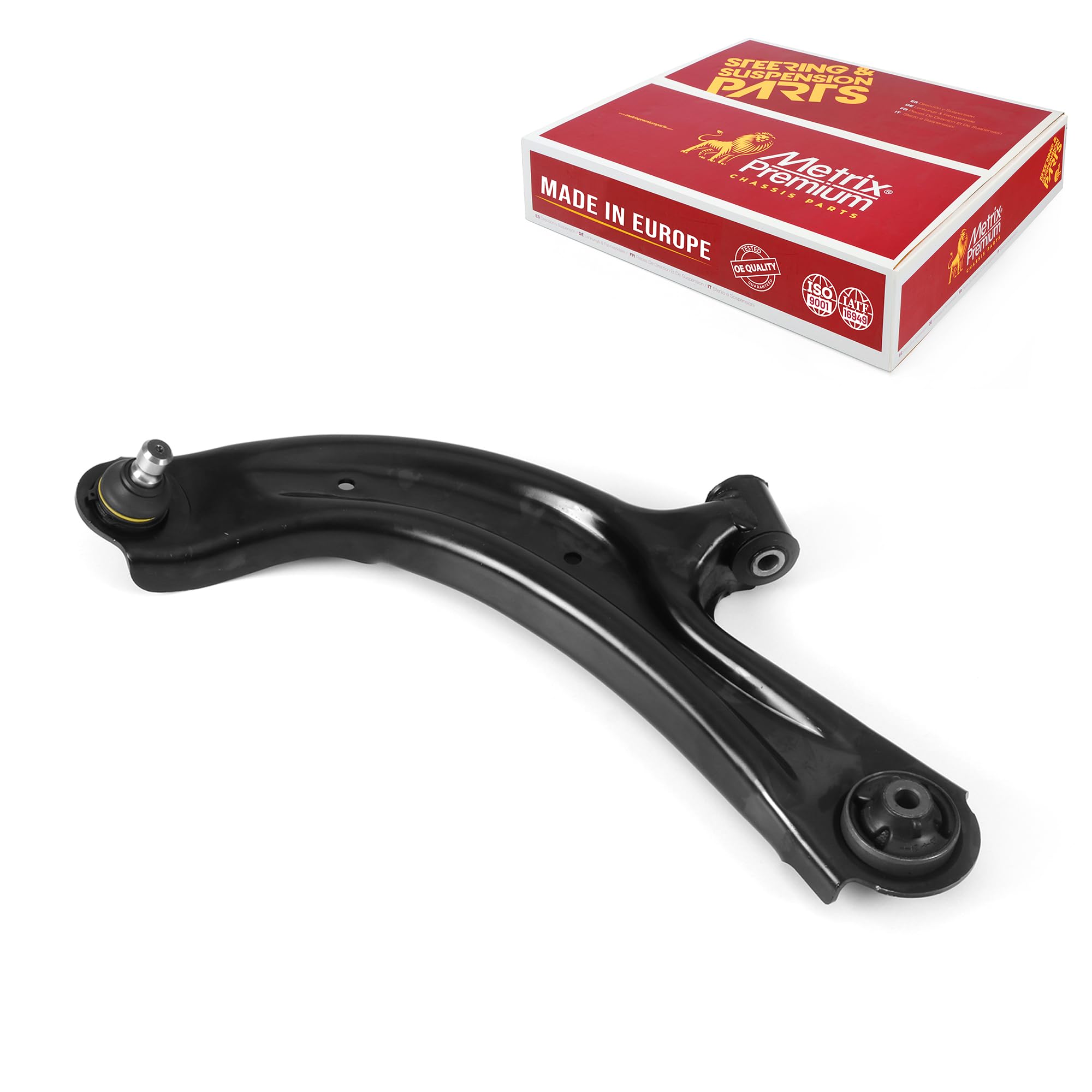 Metrix Premium Chassis Parts - Front Left Lower Control Arm W Ball Joint & Bushing Assembly Fits 15-18 Chevrolet City Express, 1