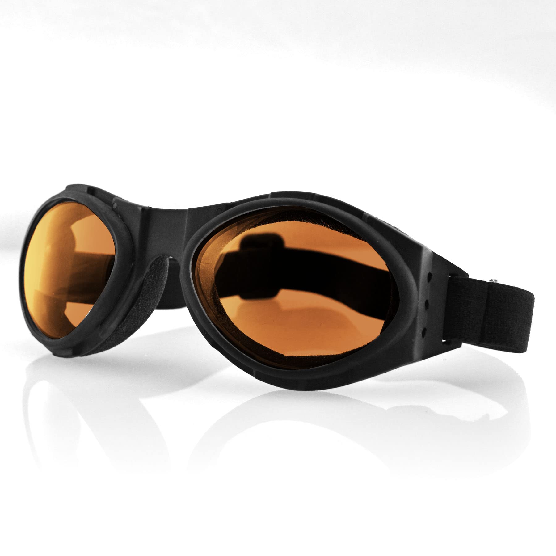 Bobster  Bugeye, Matte Black Frame, Clear Lens