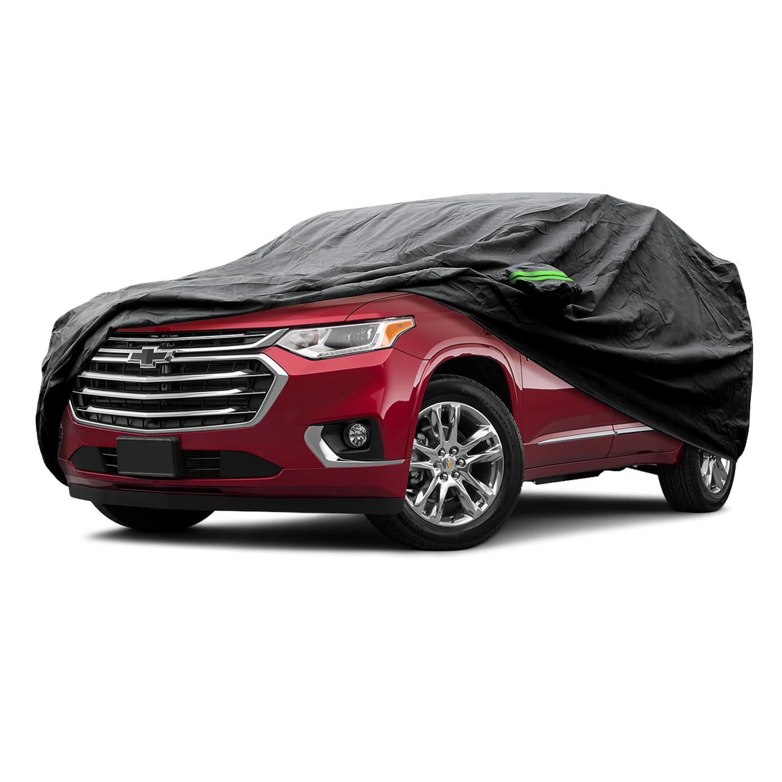 Proadsy 6 Layers Suv Car Cover Custom Fit For Chevrolet Chevy Traverse 2009-2024 2025 Lt/Ls/Rs/Premier/High Country Windproof Al