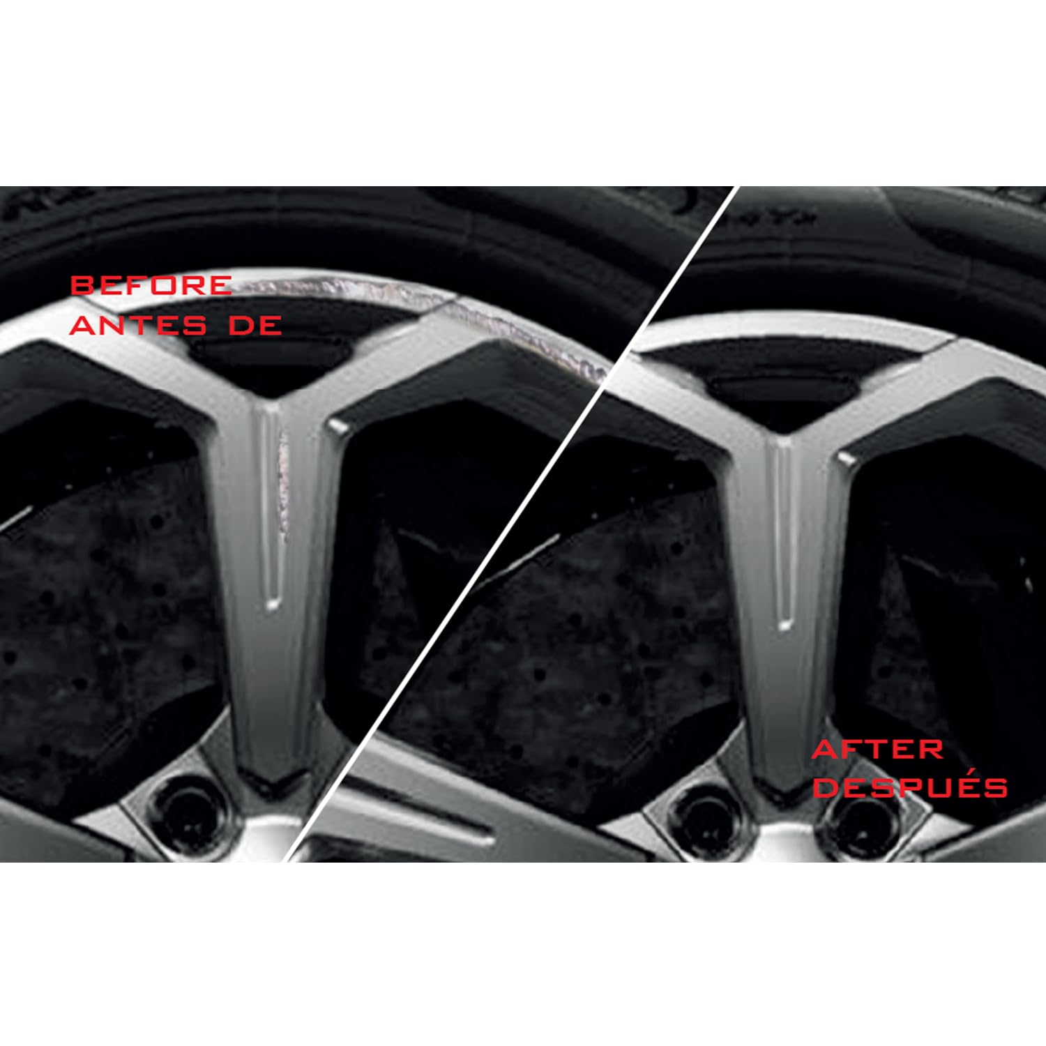 Wheel Scratch Fix Silver Rim Touch Up Paint Kit, Car Wheel Scratch Repair Kit Touch Up Paint Pen, Curb Rash Repair Kit, Universa