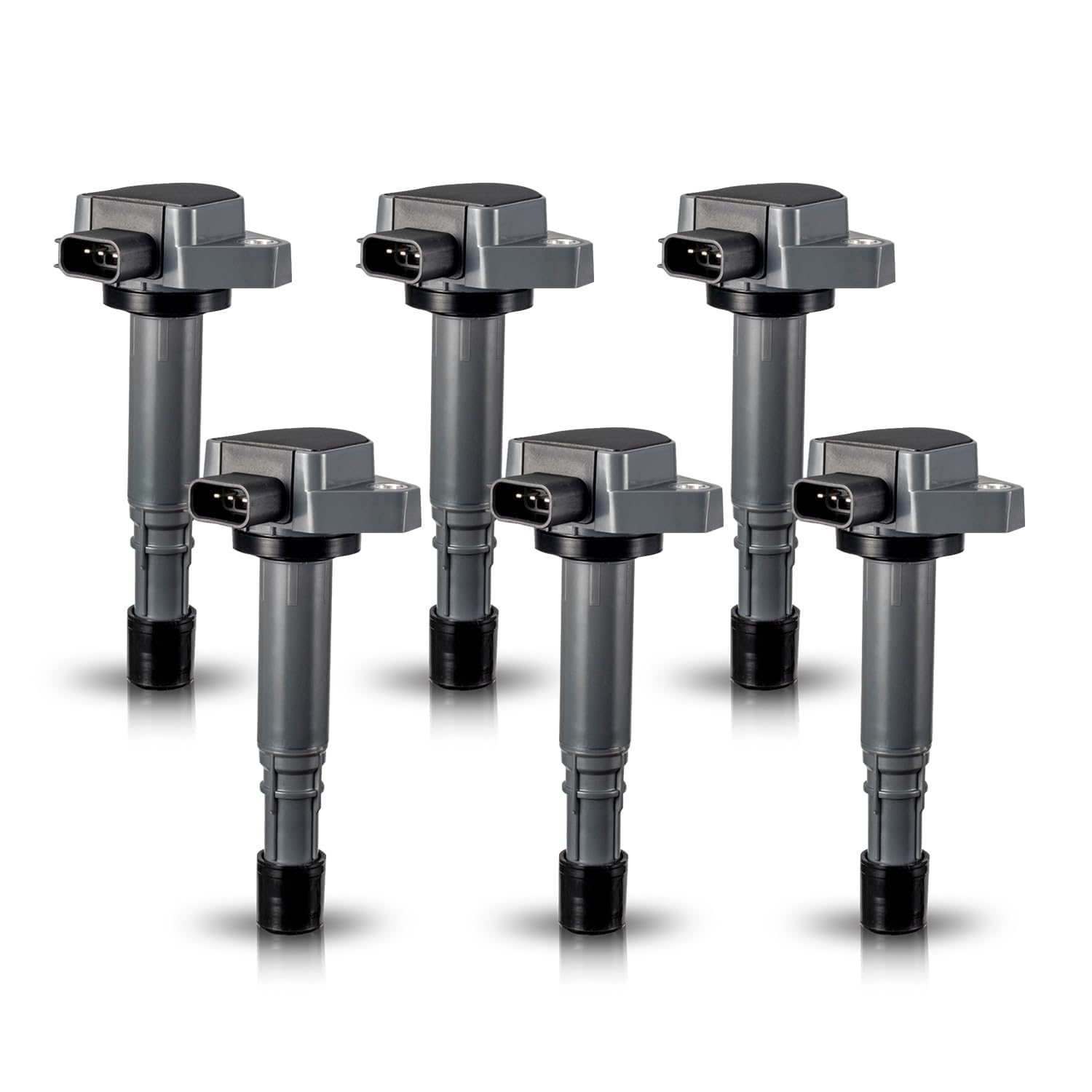 ENA Set of 6 Ignition Coil Pack 3.5L 3.7L V6 2001 2002 2003 2004 2005 2006 2007 2008 2009 Compatible with Honda Acura Saturn Pil
