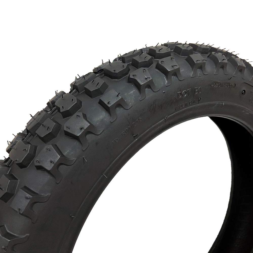 Mmg Tire Set, Front 2.50-14 Rear 3.00-12 Dirt Bike Off Road