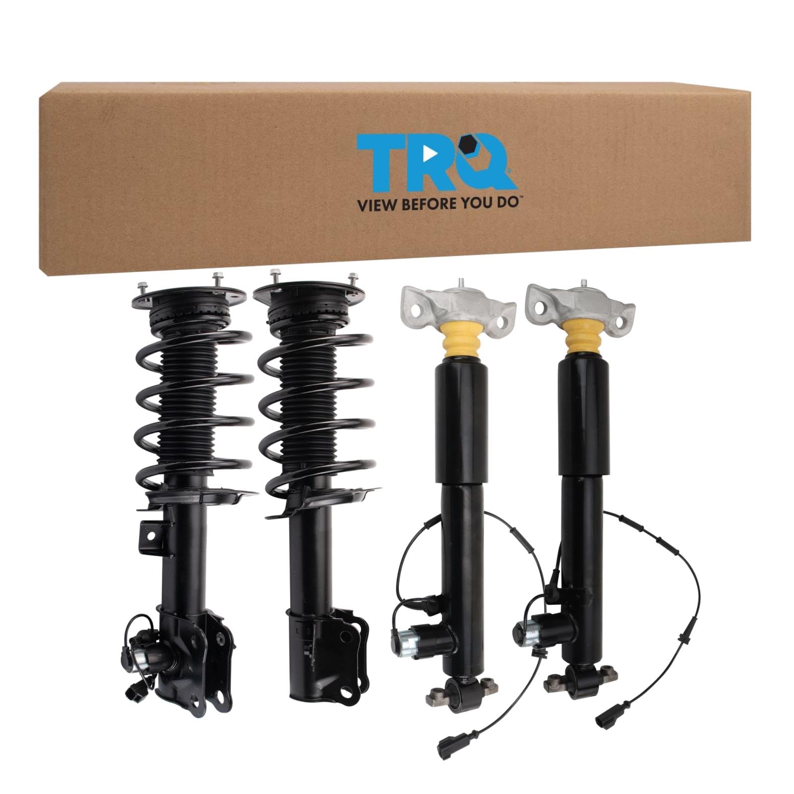 Trq Front And Rear Complete Strut Assembly & Shock Absorber Kit Compatible With 13-16 Mkz