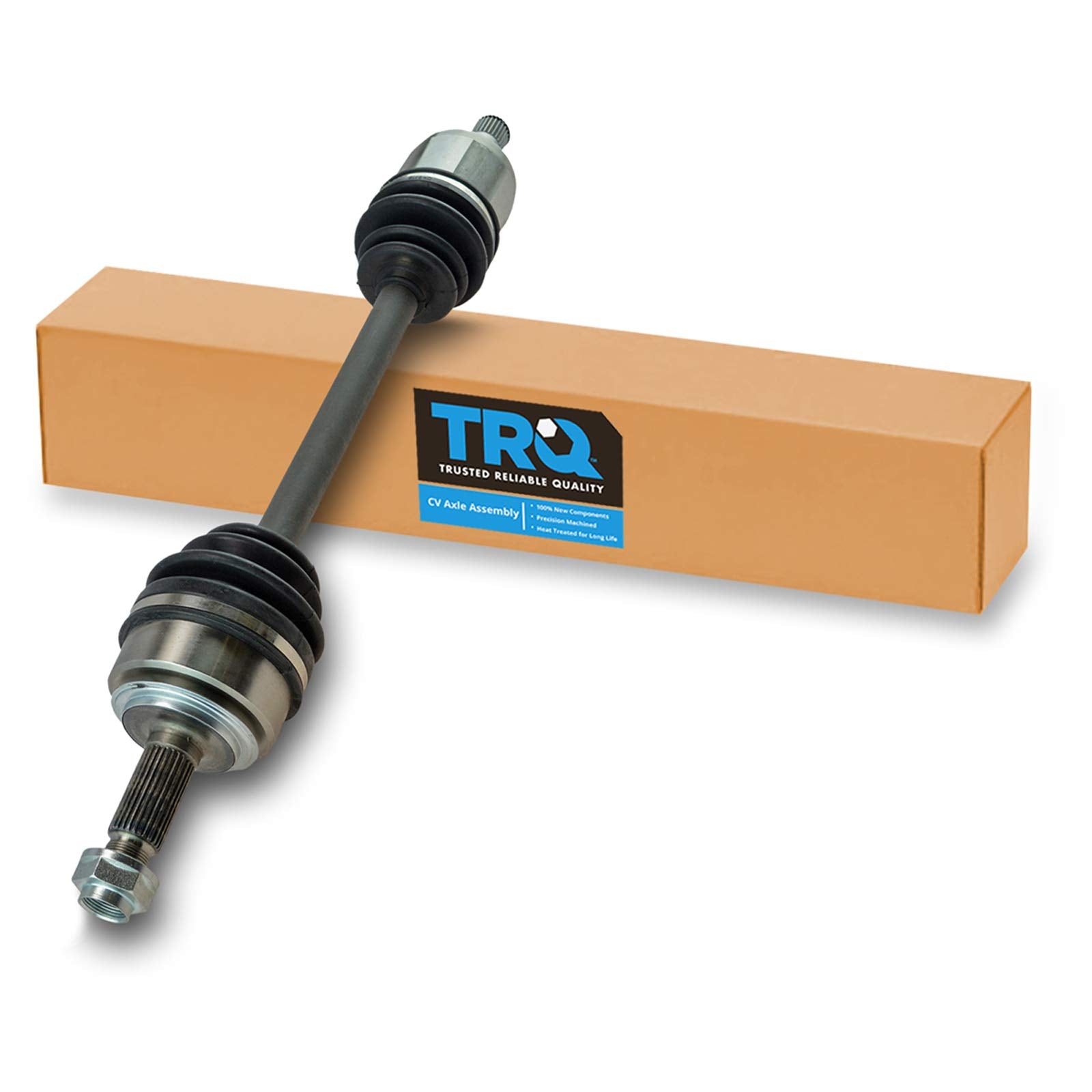 Trq Front Left Cv Axle Shaft Assembly Drivers Side Compatible With 2003-2007 Honda Accord 2002-2006 Cr-V