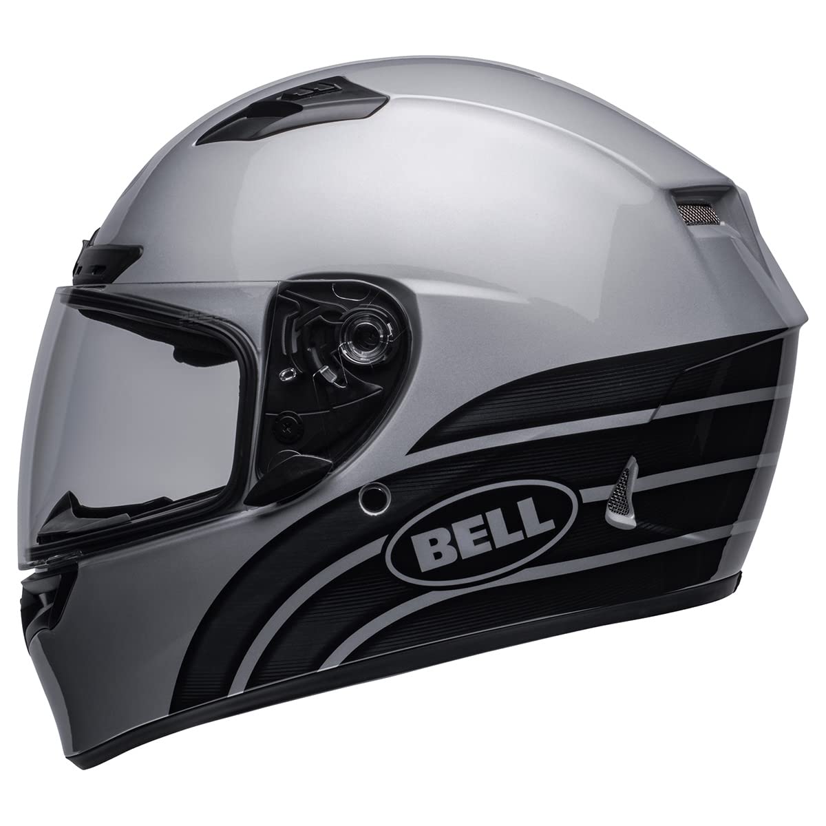 Bell Qualifier Dlx Mips Street Helmet (Ace 4 Gloss Gray/Charcoal - 2X-Large)