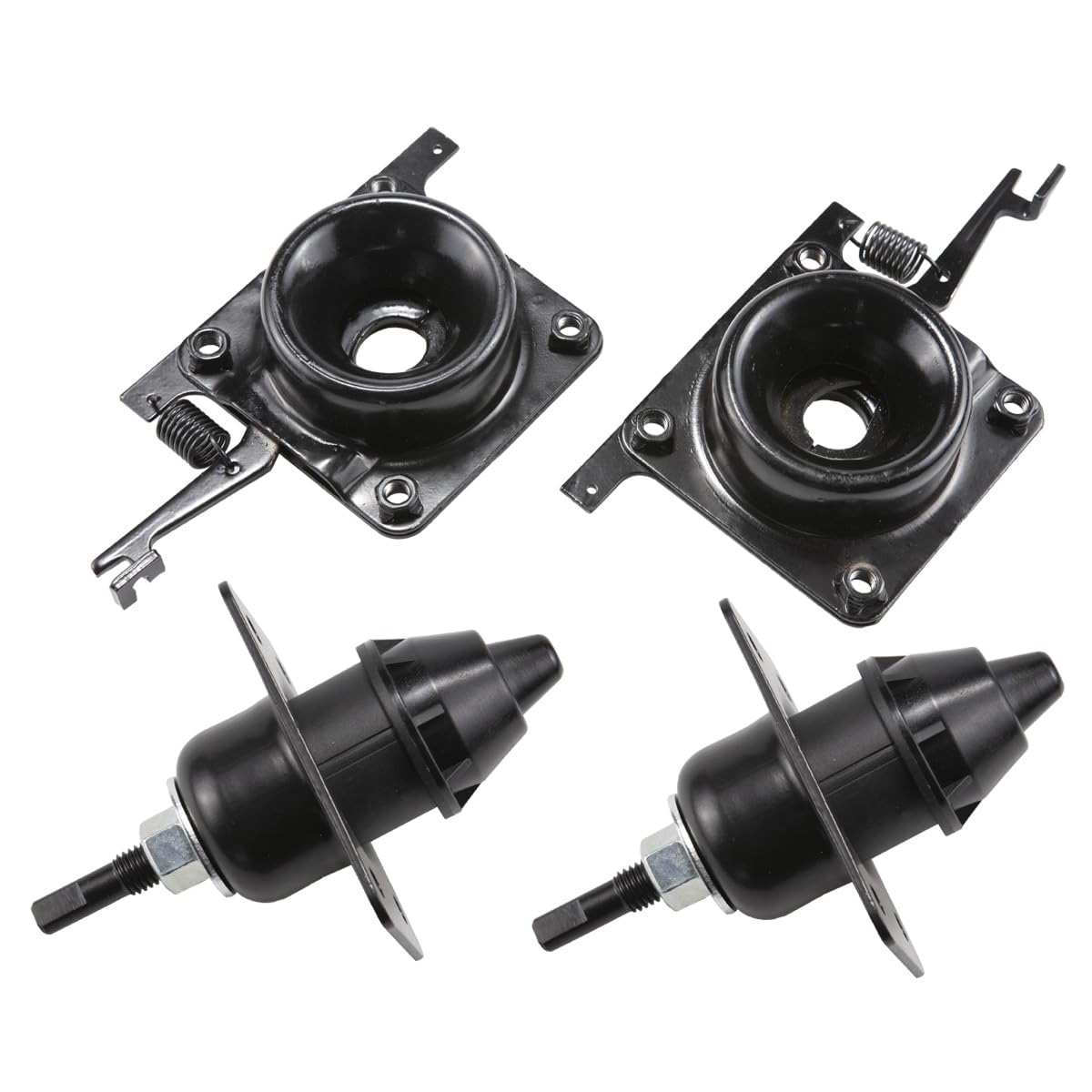 Rlb-Hilon Hood Release Latch Compatible With Volvo Vn Vnl 2004 To 2018 Year, For 20498998 20565619 8074938, 4Pcs Upper & Lower H