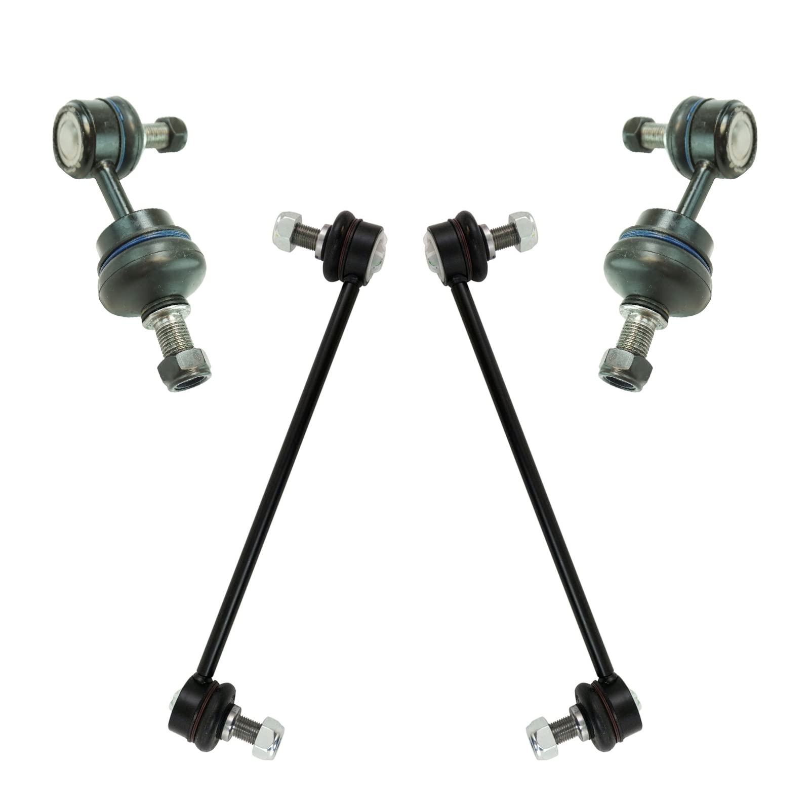 Trq Front & Rear Sway Bar Stabilizer Link Set Compatible With 2012-2017 Hyundai Azera 2012-2015 Sonata 2014-2016 Kia Cadenza Opt