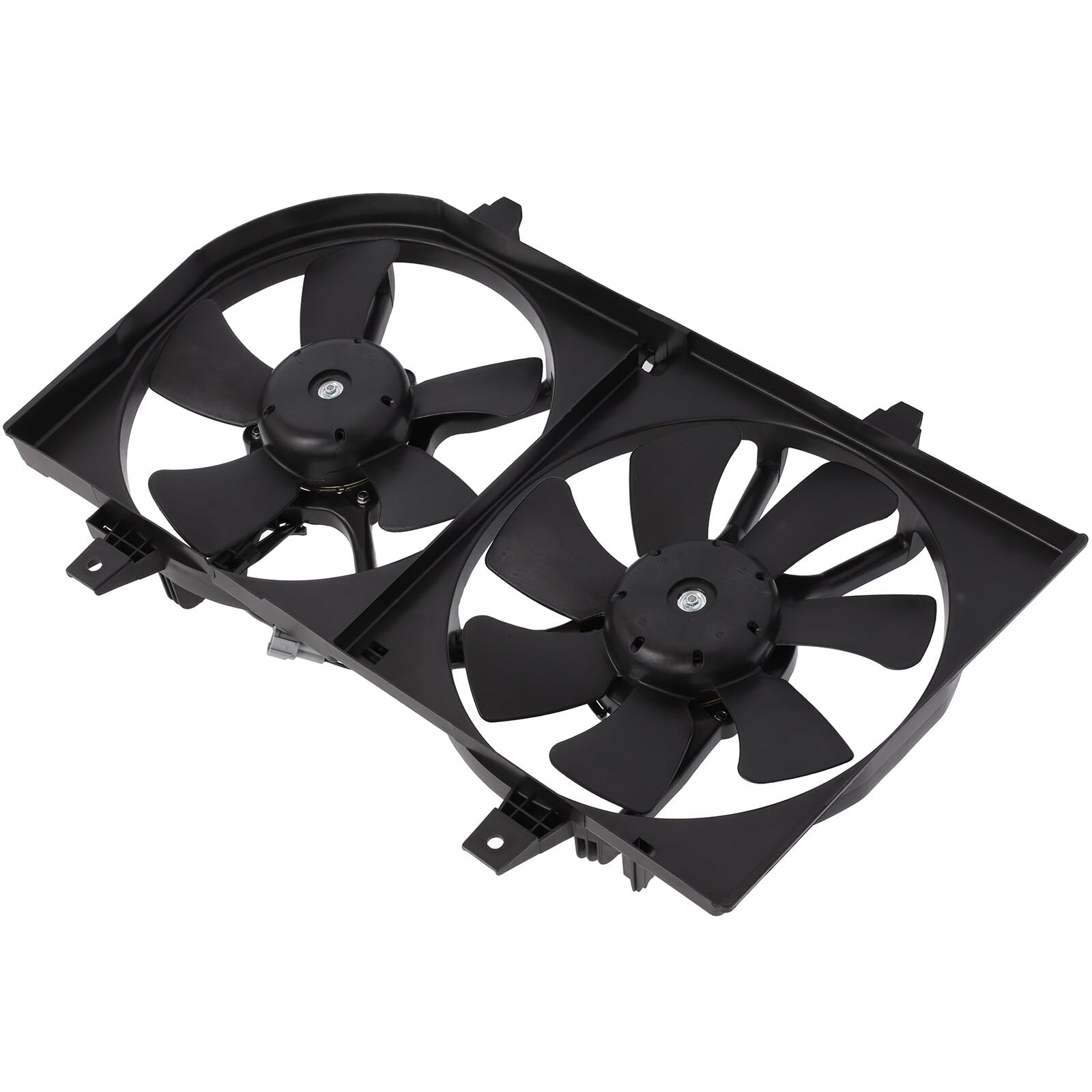 SCITOO 620730 Dual Radiator Condenser Fan Compatible for 2002-2006 for Nissan Sentra 1.8L