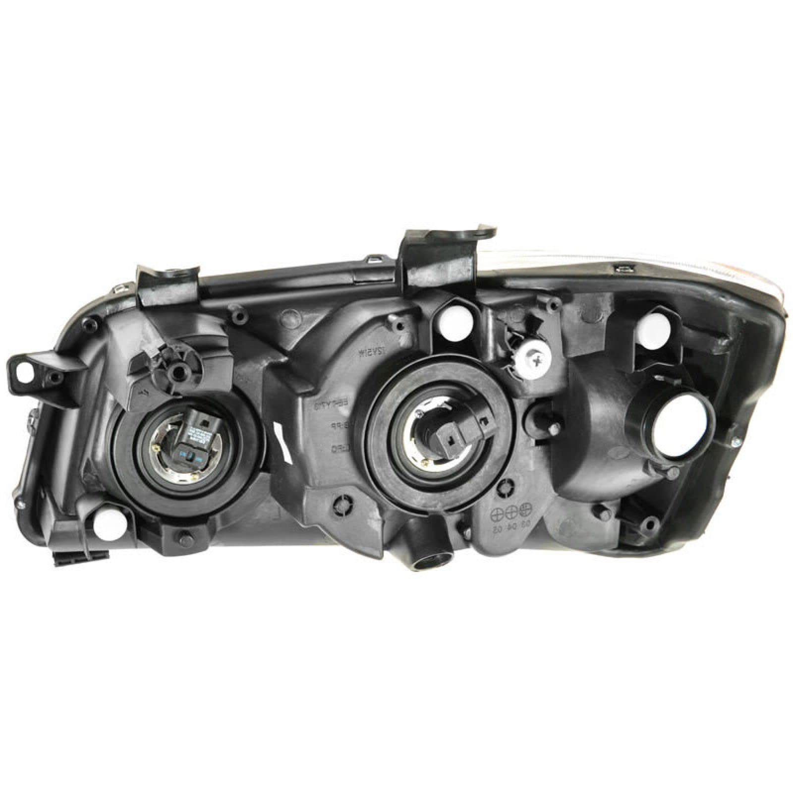 Trq Driver & Passenger Side Headlight Assembly Set Headlights Driver & Passenger Side Compatible With 2001-2003 Toyota Highlande