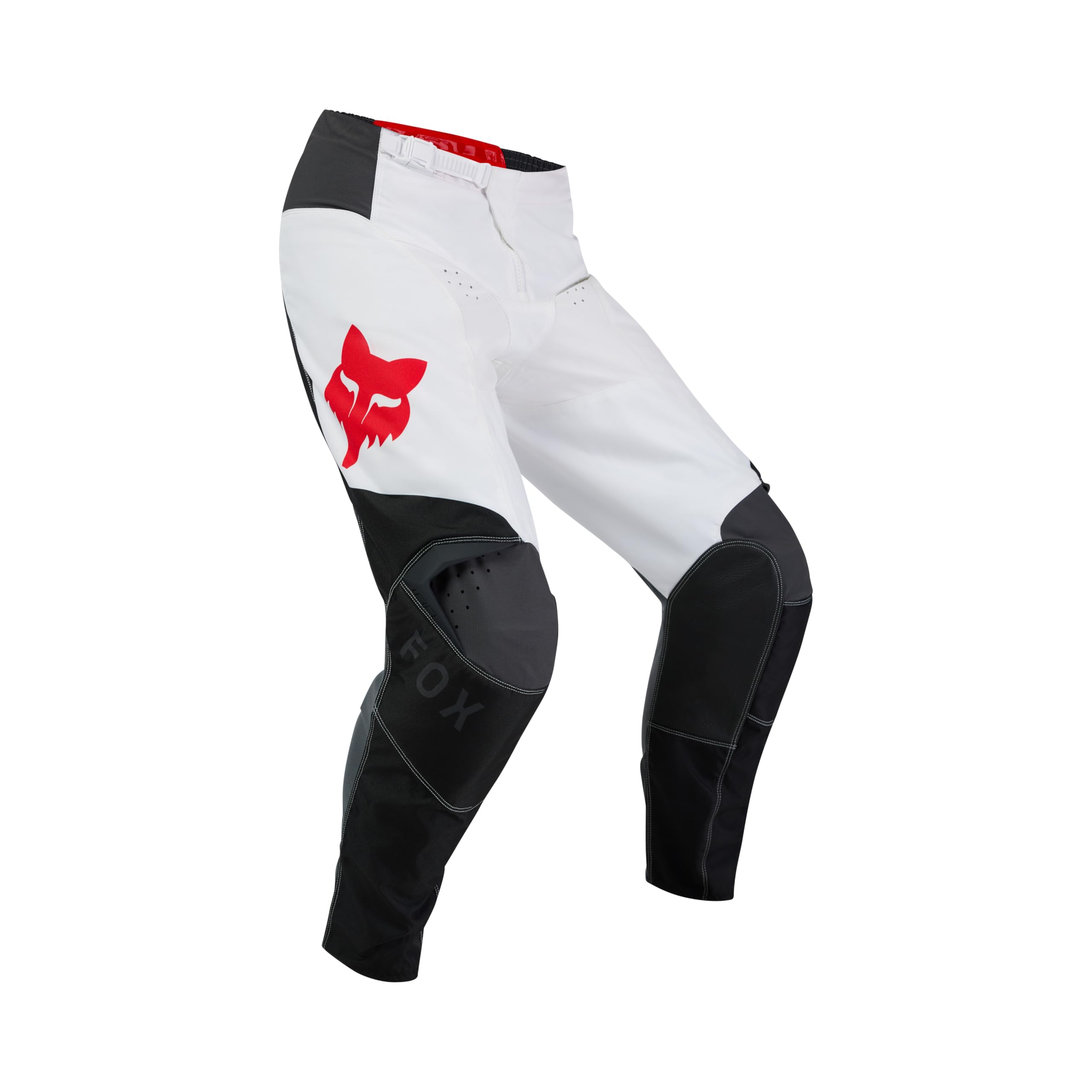 Fox Racing Mens 180 Motocross Dirt Bike Pant, White/Red, 32