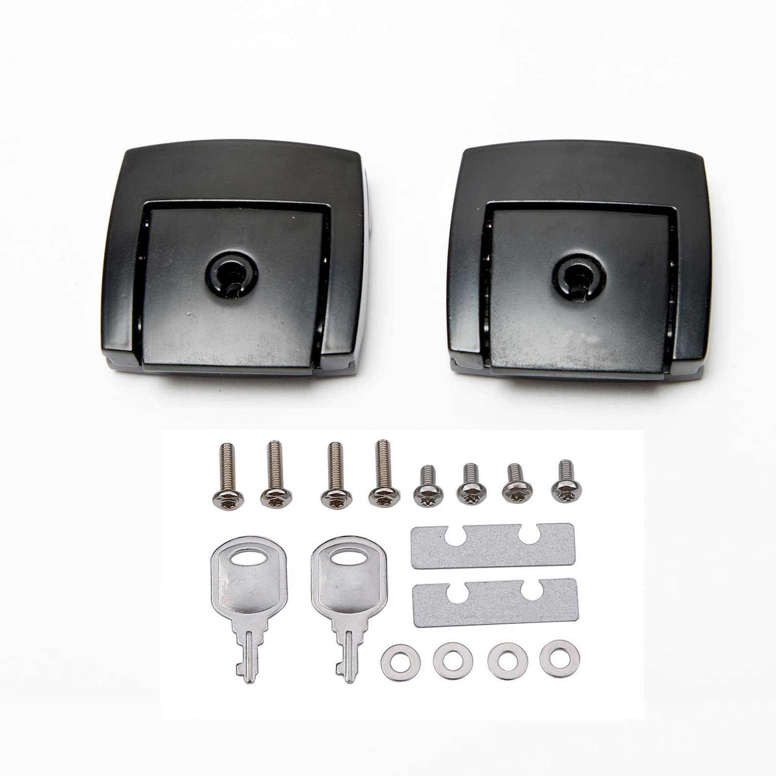 Xyzmt Black Tour Pack Pak Latch Fits For Harley Davidson Touring Electra Glide 1988-1998 1999-2013