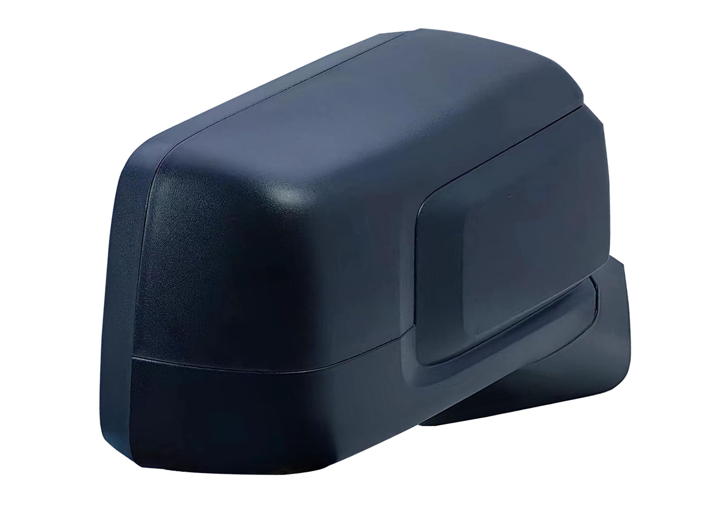 Passenger Right Side Door Mirror Textured Back Cover Power Heated Glass Manual Folding with Temperature and Blind Spot Glass Lig