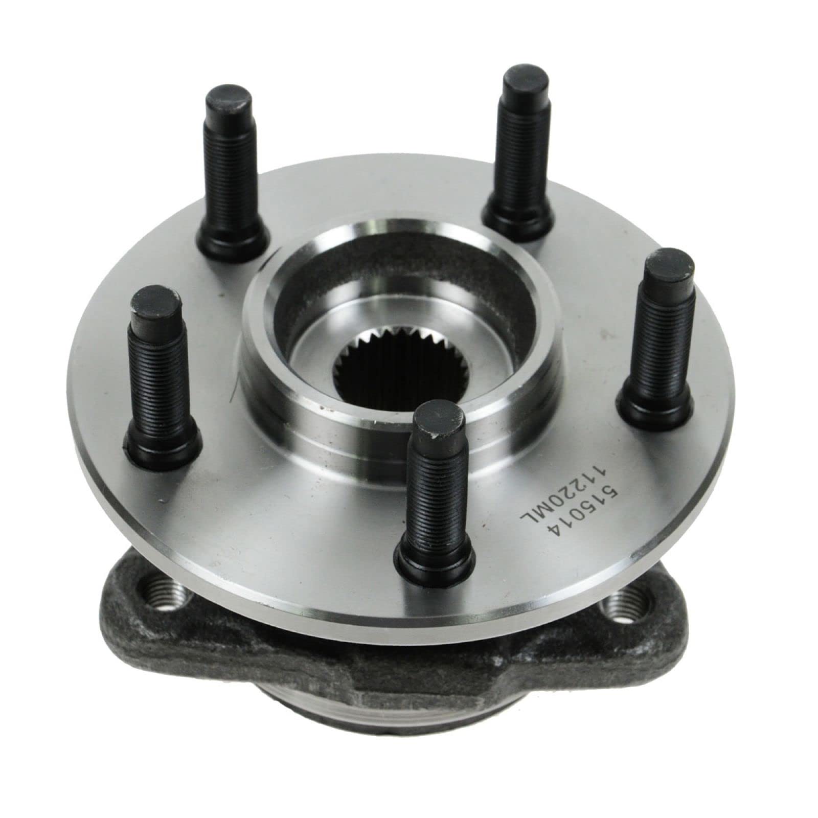 Trq Front Wheel Hub Bearings Assembly Set Compatible With 2000-2001 Ford Ranger 2000 Mazda B3000 B4000