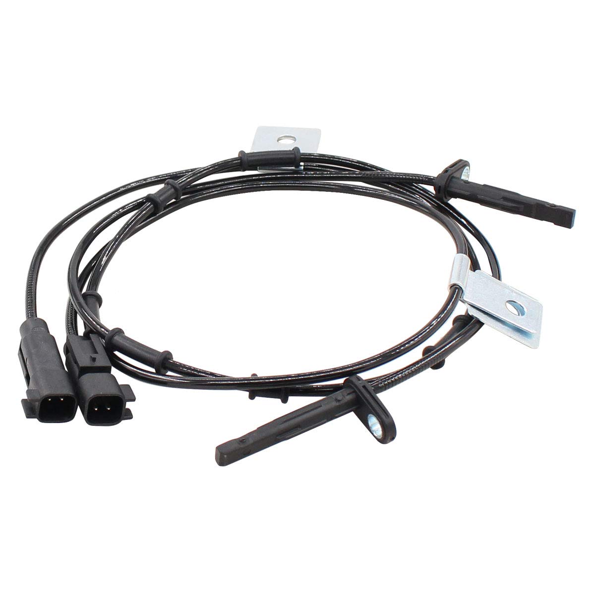 Newyall Pack Of 2 Front Left Driver & Right Passenger Side Abs Wheel Speed Sensor For Chevrolet Equinox Gmc Terrain 2010-2017