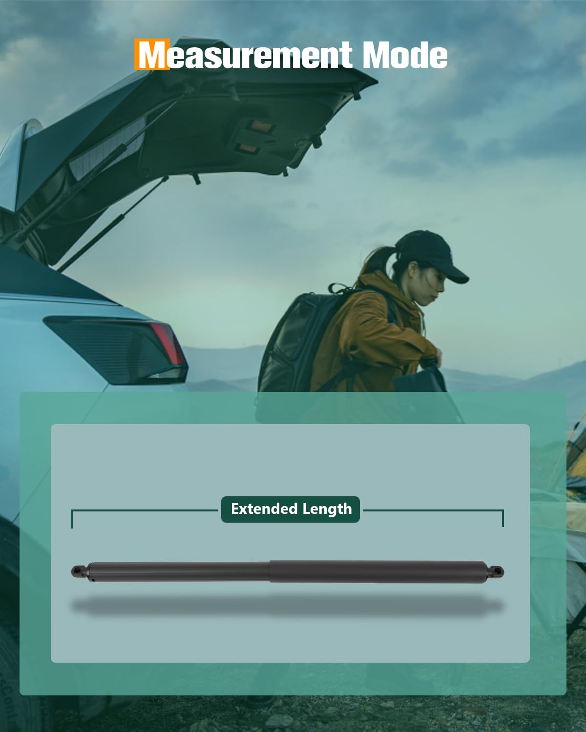 Scitoo Rear Right Tailgate Power Lift Support Shock Strut Fit For Ford Explorer 2011-2013 -Replace Bb5Z78406A10B