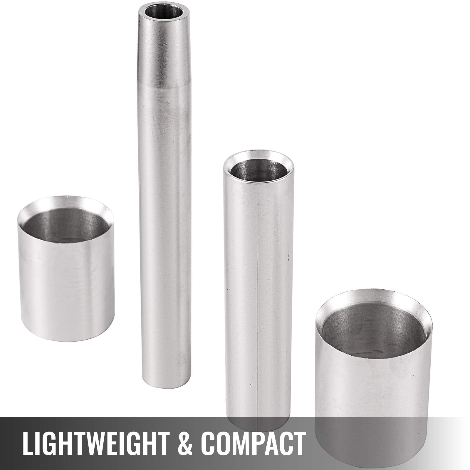 Vevor Turbine Shaft, 3Pcs Pump Stator Seal Ring Tool, 4L60E Transmission Seal Tool, Pump Stator Teflon Seal Ring Installer Kit, Fine Polinsed, Heavy Duty, For Thm700-R4 (Md8), 4L60, 4L60E, 4L70E