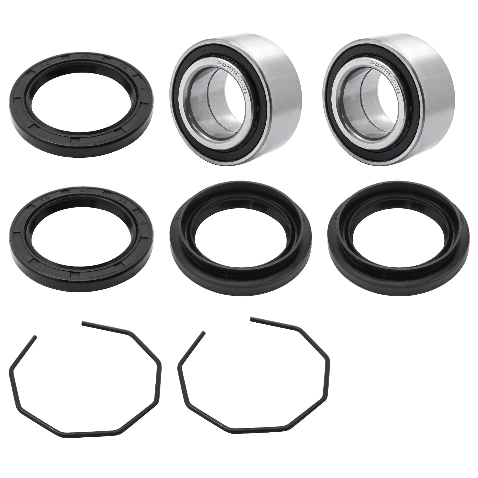 Front or Rear Wheel Hub Bearings Seals Kit for Arctic Cat 500 400 650 454 250 300 375