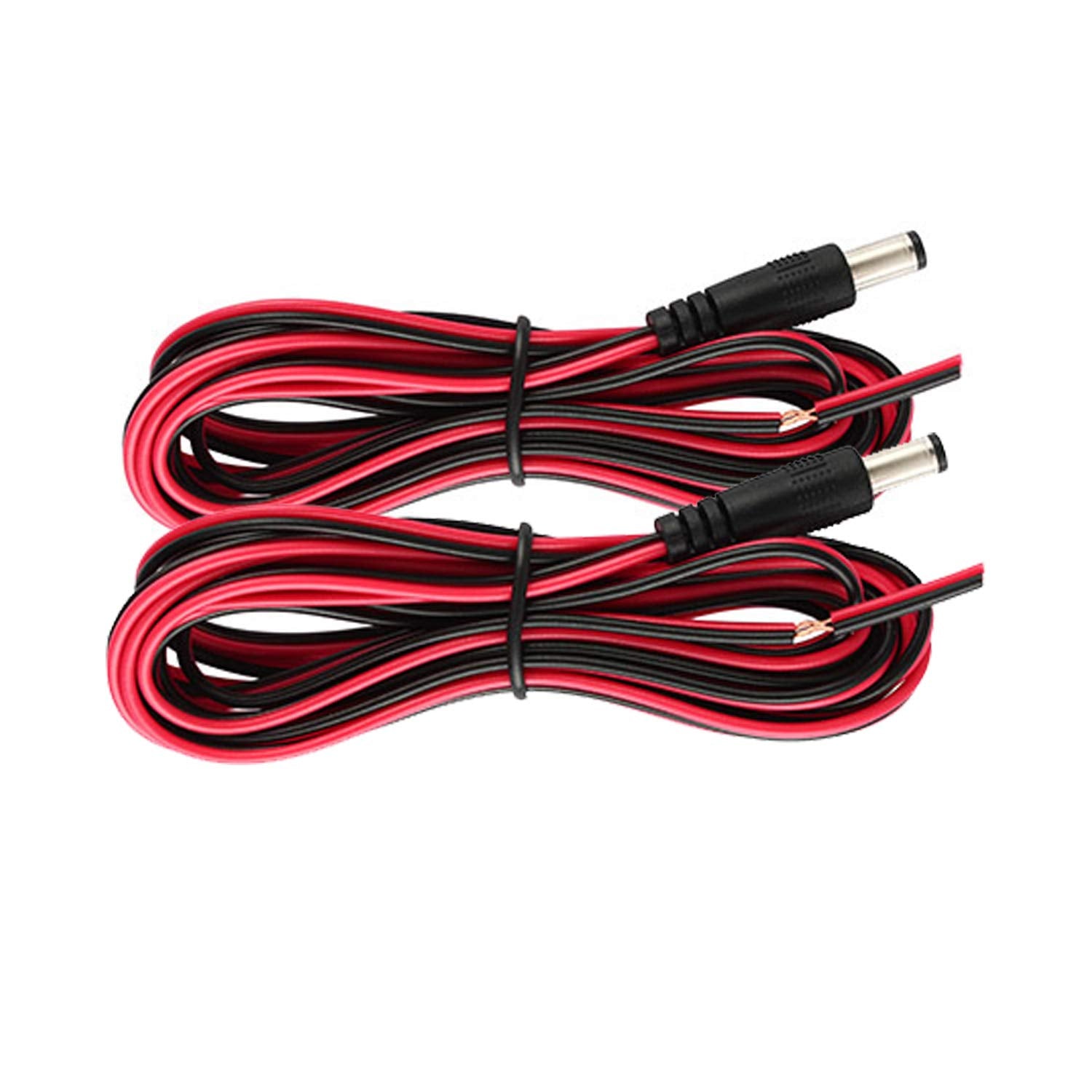 Leekooluu K11 Vehicle Power Cord Plug 8.2 Ft Extension Cable For Backup Camera For Car/Camper/Truck Rear View Monitor Backup Cam