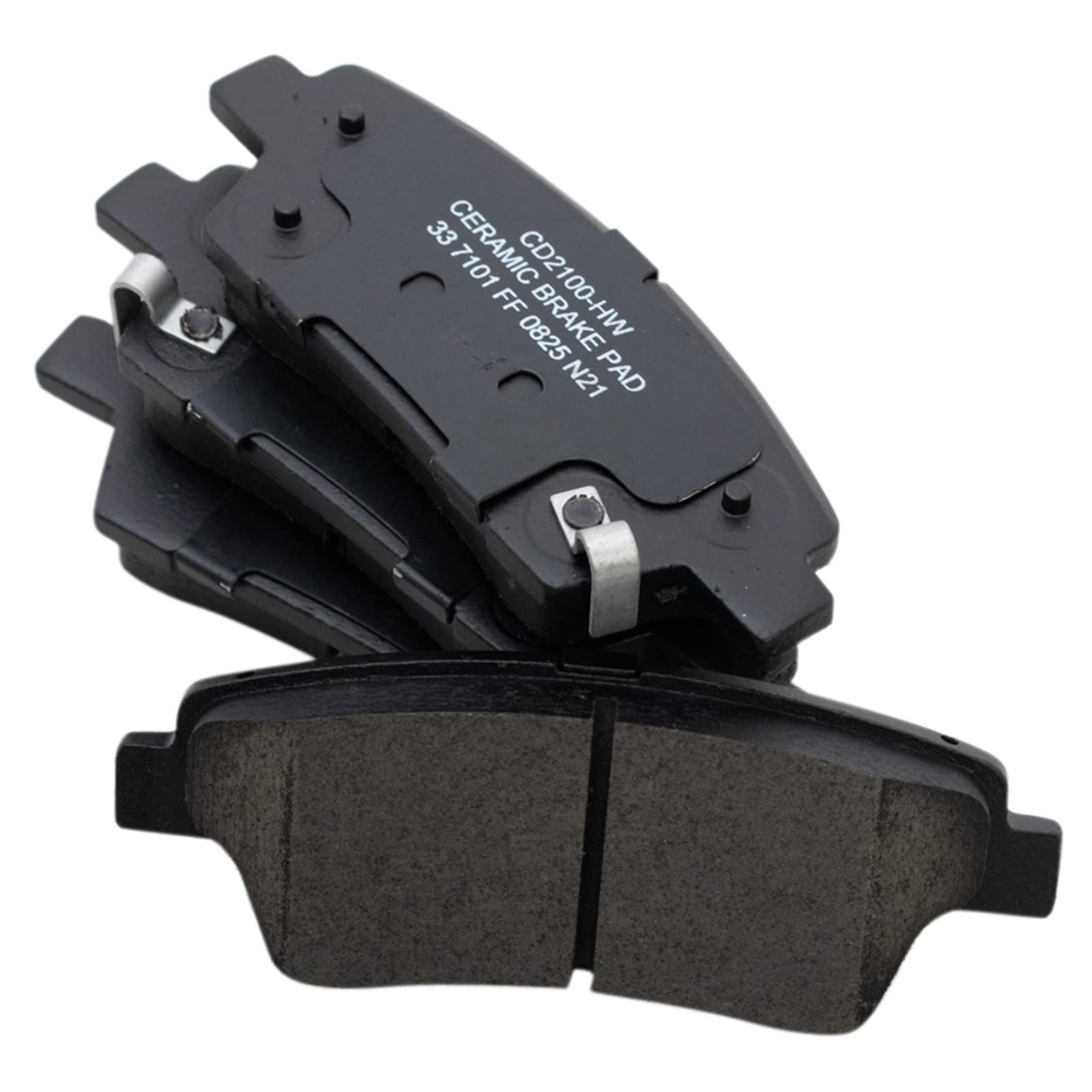 TRQ Rear Brake Pads Ceramic Compatible with 2018-2020 Genesis G80