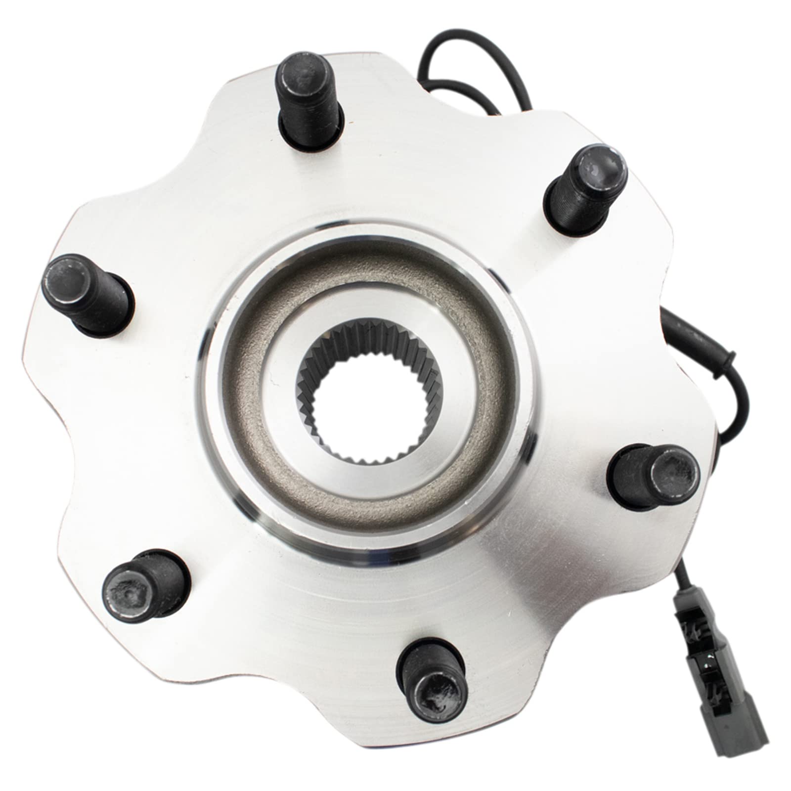 Trq Rear Wheel Bearing & Hub Assembly With Abs Sensor Compatible With 2011-2013 Infiniti Qx56 2014-2022 Qx80 2017-2022 Nissan Ar