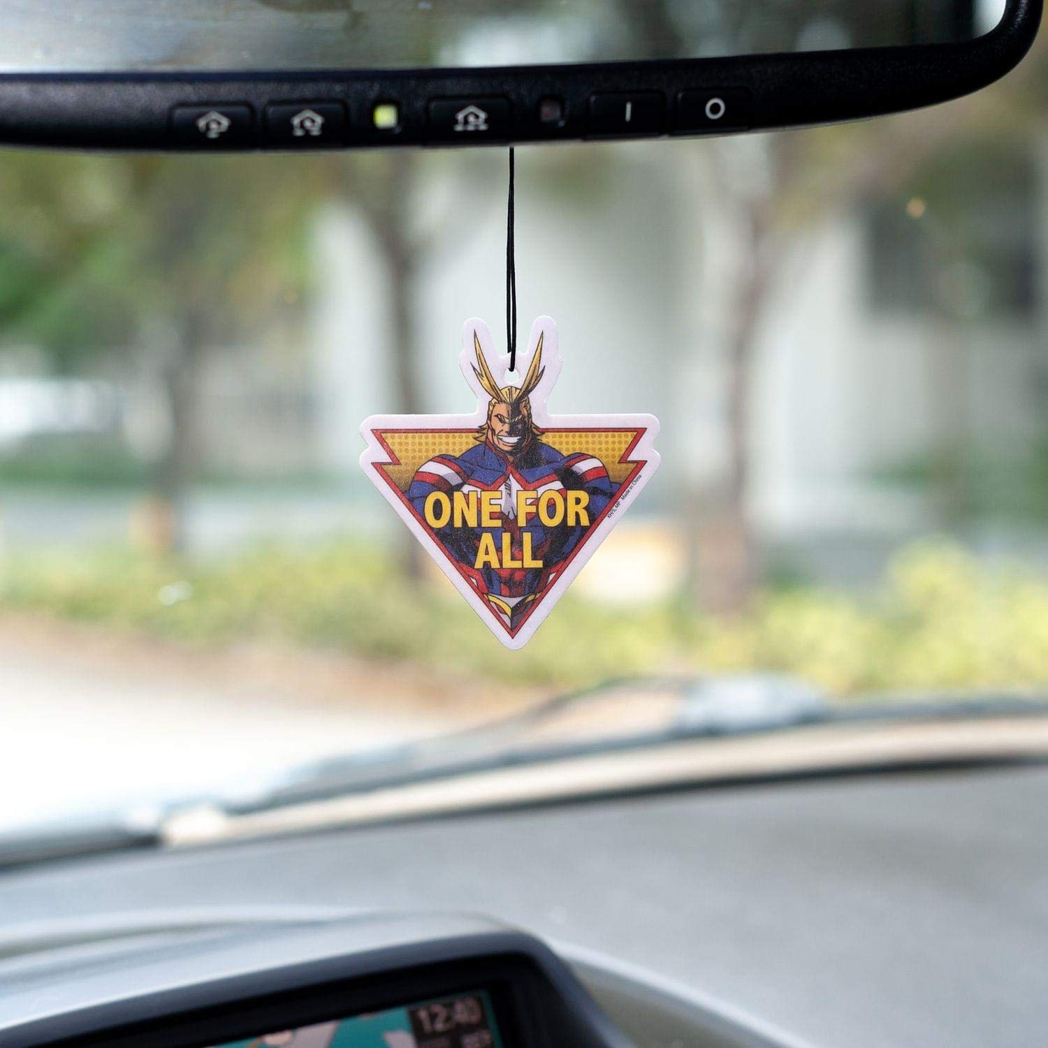 My Hero Academia All Might Hanging Air Freshener, Strawberry Scent Anime Figure