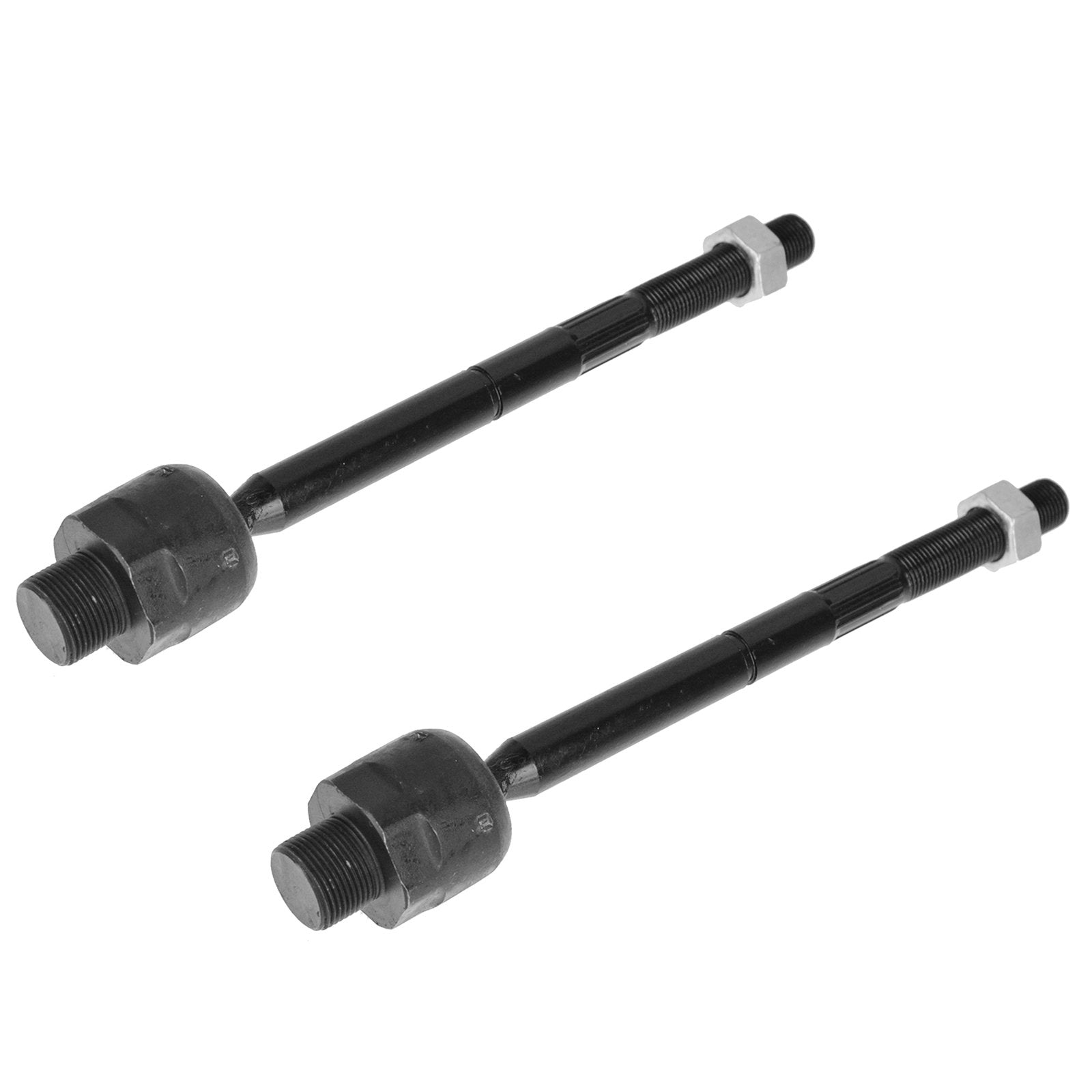 Trq Front Driver & Passenger Side Inner & Outer Steering Kit Steering Rack & Pinion Bellow Tie Rod Compatible With 2000-2004 Dod