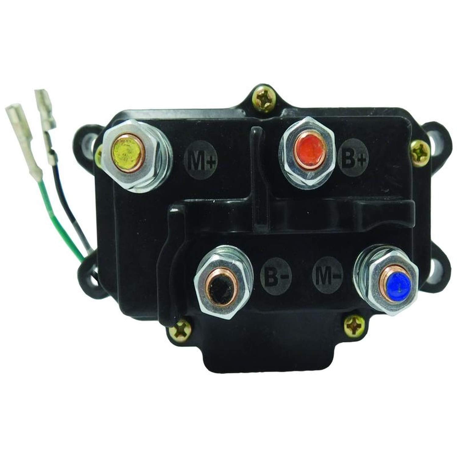 Atv Winch Contactor Solenoid For 63070 62135 74900 2875714, For Ramsey, Warn, Superwinch Champion 2500 3000 3500 4500 Lb
