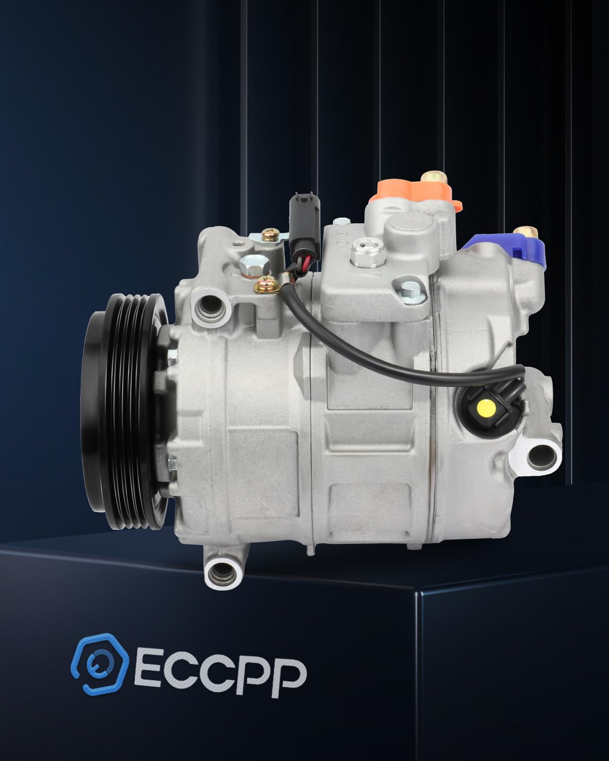 Eccpp Ac Compressor 2004-2005 For Bmw 525I 2.5L For Bmw 530I 3.0L 2009-2011 Compatible For Bmw For 335D 3.0L A/C Compressor With