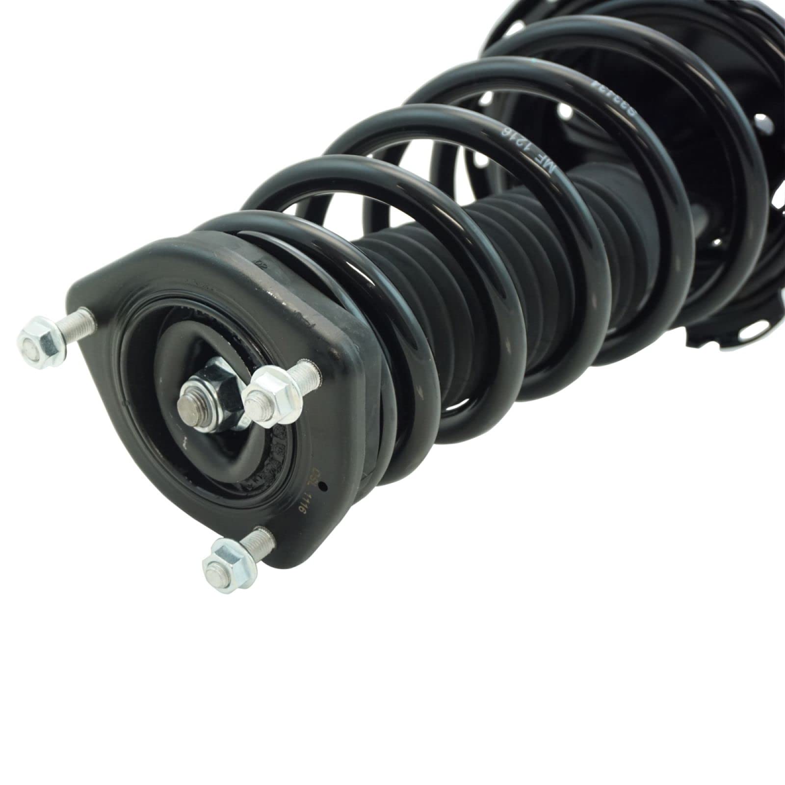 Trq Rear Right Complete Strut & Coil Spring Assembly Passenger Side Compatible With 2009-2012 Toyota Venza