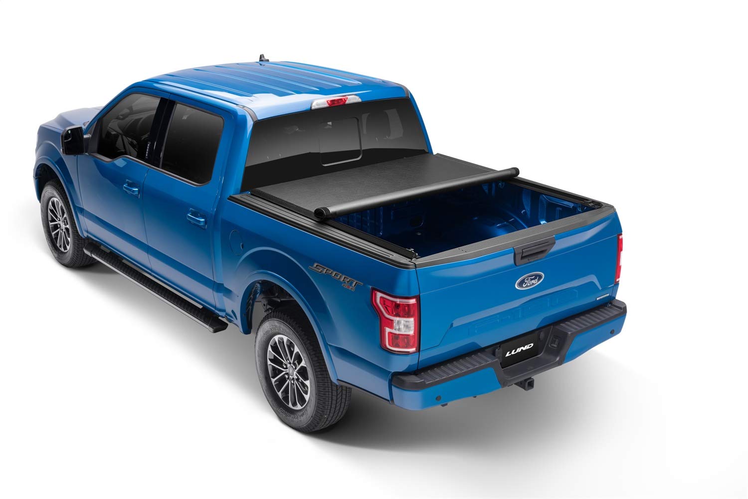Lund Genesis Roll Up Soft Roll Up Truck Bed Tonneau Cover | 96072 | Fits 2015 - 2023 Ford F-150 5' 7'' Bed (67.1'')