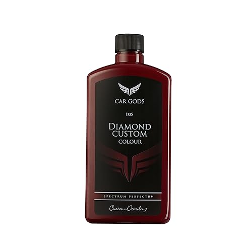 Car Gods 3-in-1 Polish Wax Color Restorer & Scratch Remover, Dark Red, 17 Fl Oz, Model GOD713, Diamond Material