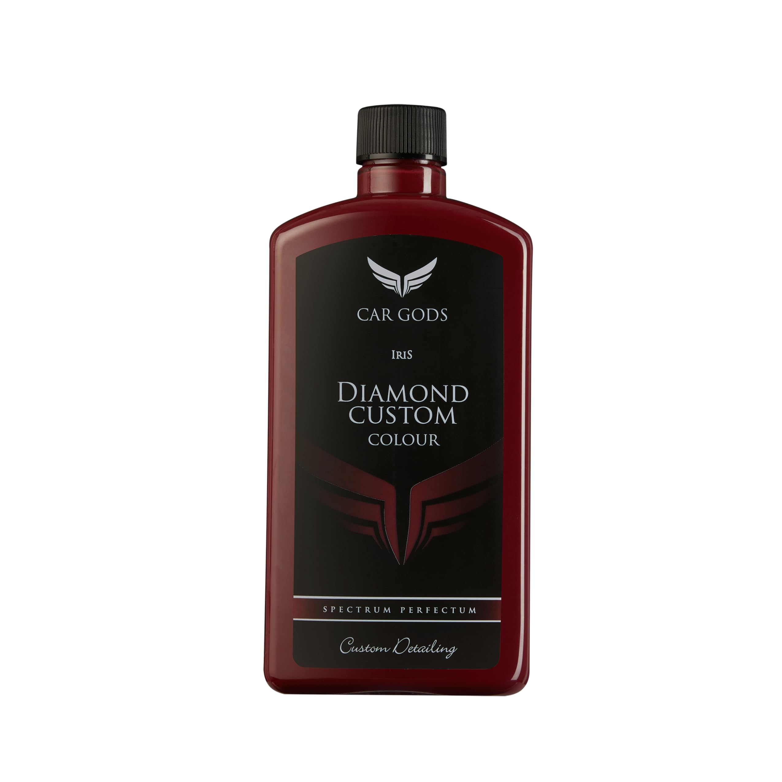 Car Gods 3-in-1 Polish Wax Color Restorer & Scratch Remover, Dark Red, 17 Fl Oz, Model GOD713, Diamond Material