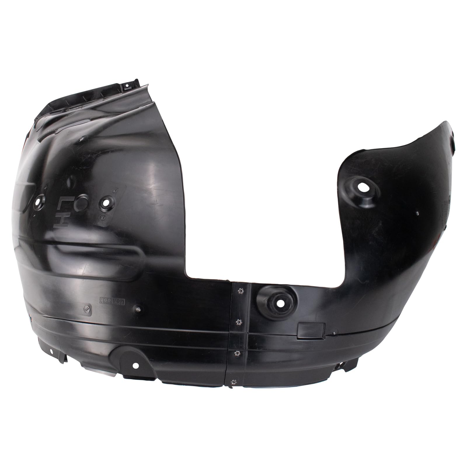 Trq Front Inner Fender Liner Set Compatible With 2016-2018 Kia Sorento Ki1248142 Ki1249142