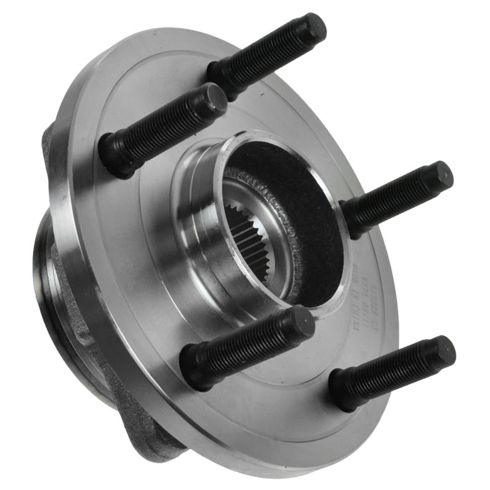 Trq Front Wheel Hub Bearings Assembly Set Compatible With 2005-2010 Dodge Dakota 2006-2009 Mitsubishi Raider 2011 Ram