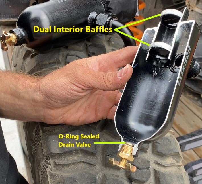 Rpm Sxs Can-Am Maverick X3 Turbo Oil Catch Can Kit