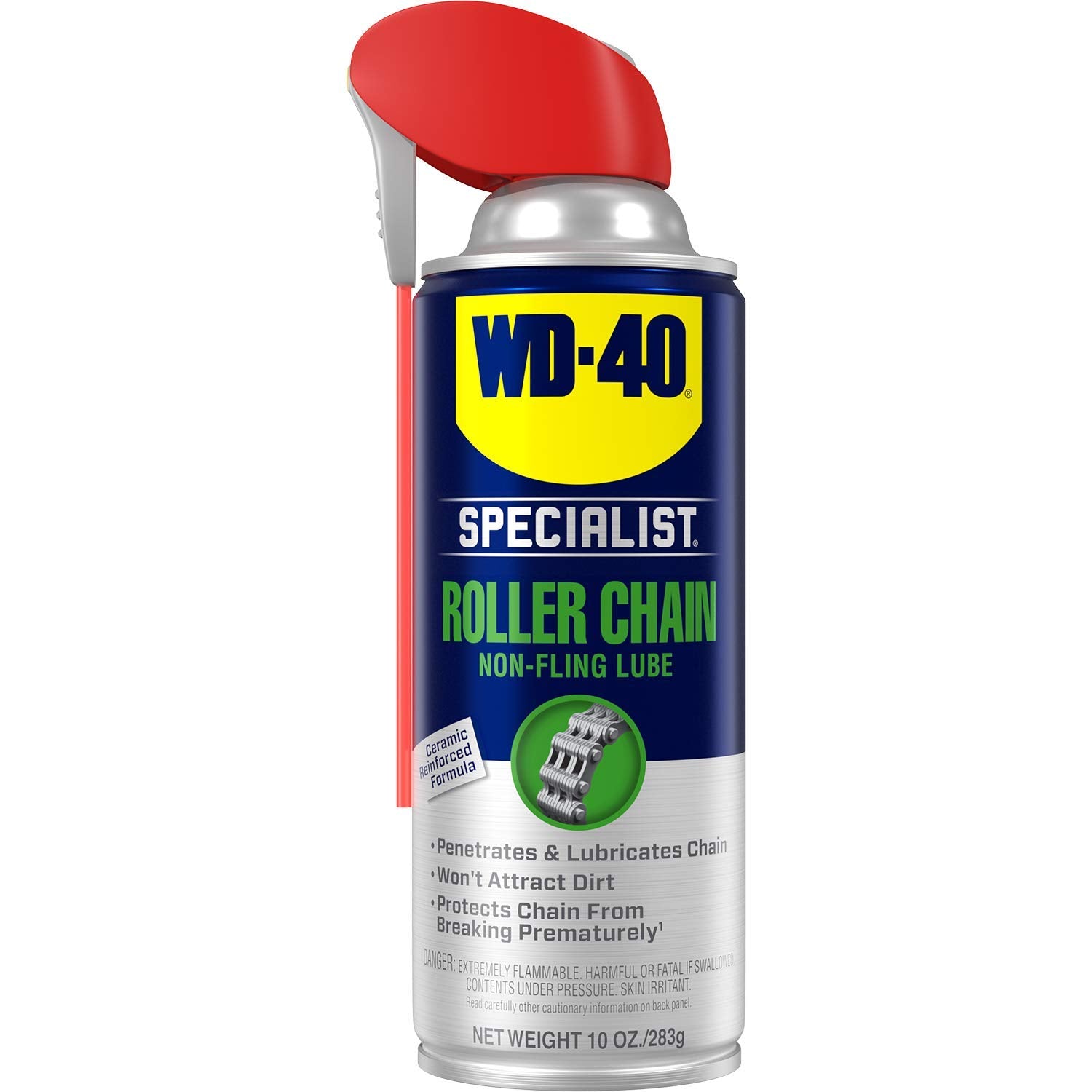 Wd-40 Specialist Roller Chain Non-Fling Lubricant, 10 Oz