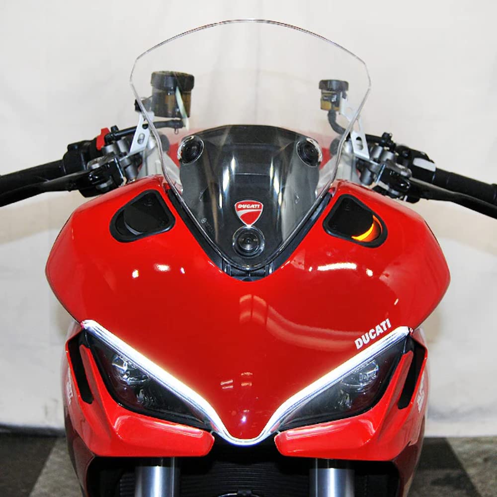 New Rage Cycles Mirror Block Off Turn Signals Compatible With The Ducati Supersport 950