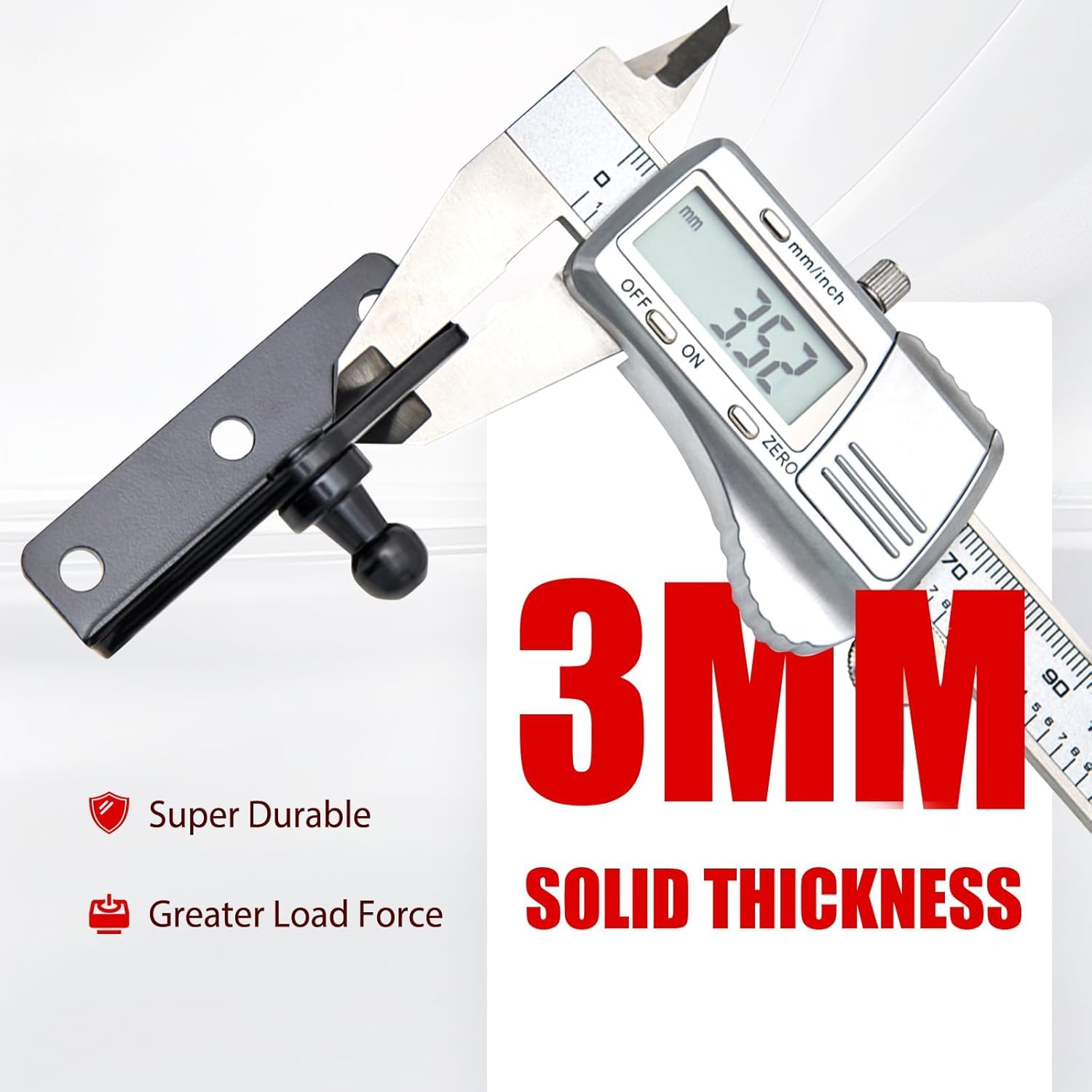 Vepagoo 10Mm Ball Stud Mounting Bracket For Gas Shock Spring Strut Prop Lift Support With 4Pcs L-Type, 4Pcs Flat-Type And 32Pcs